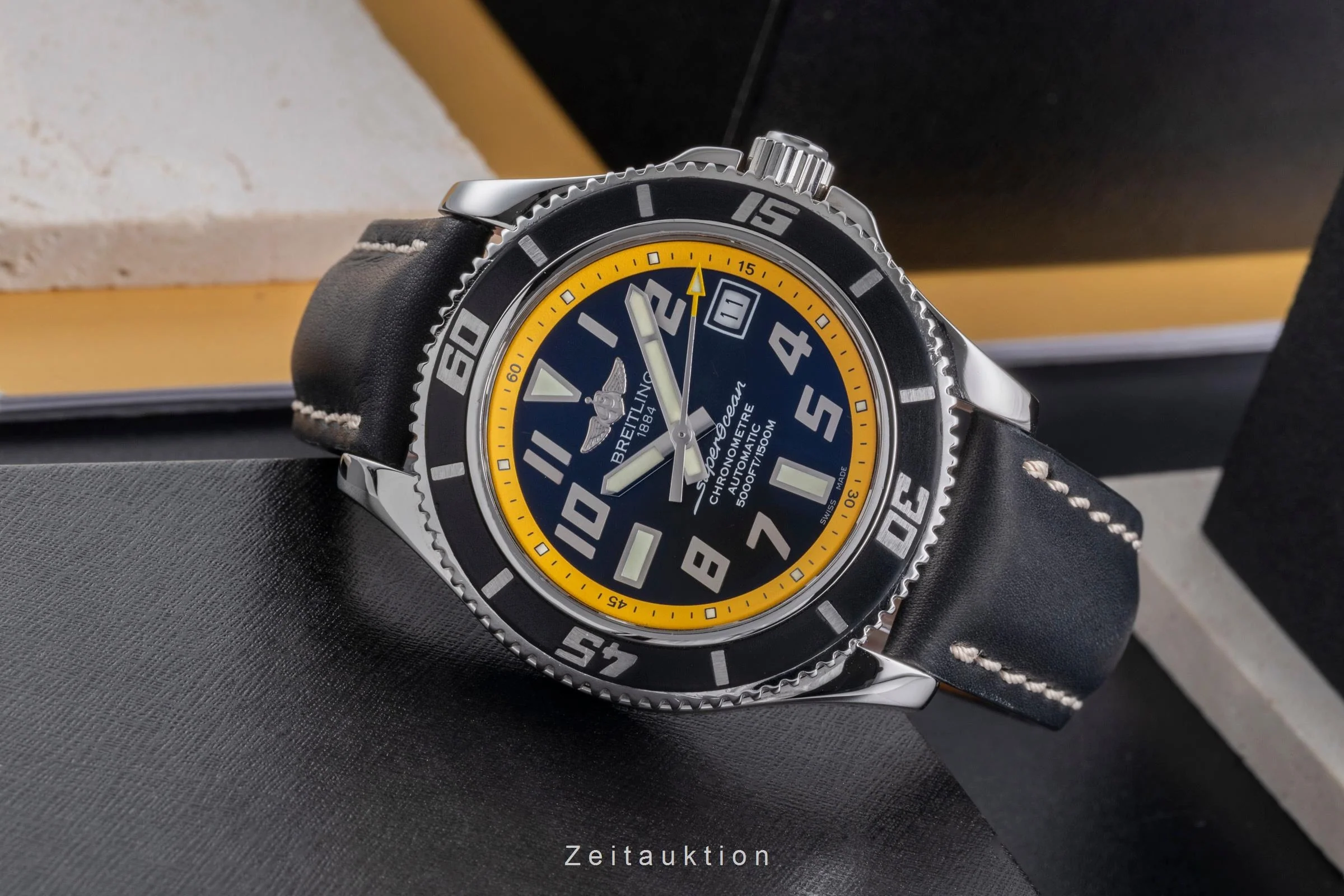 Breitling Superocean steel automatic men's watch A17364  [2600150] - Image 3