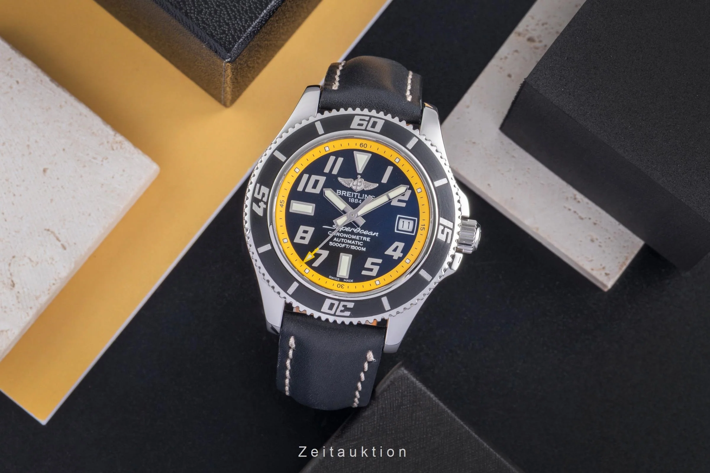 Breitling Superocean steel automatic men's watch A17364  [2600150] - Image 4