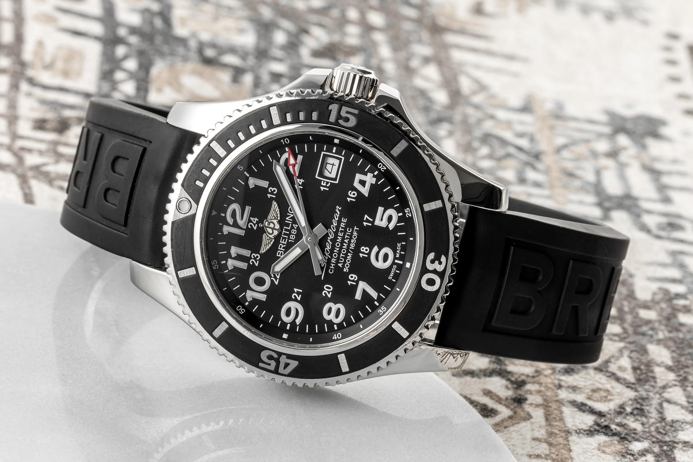 Breitling Superocean steel automatic men's watch A17365 LP: 3400EUR  [2304436] - Image 2