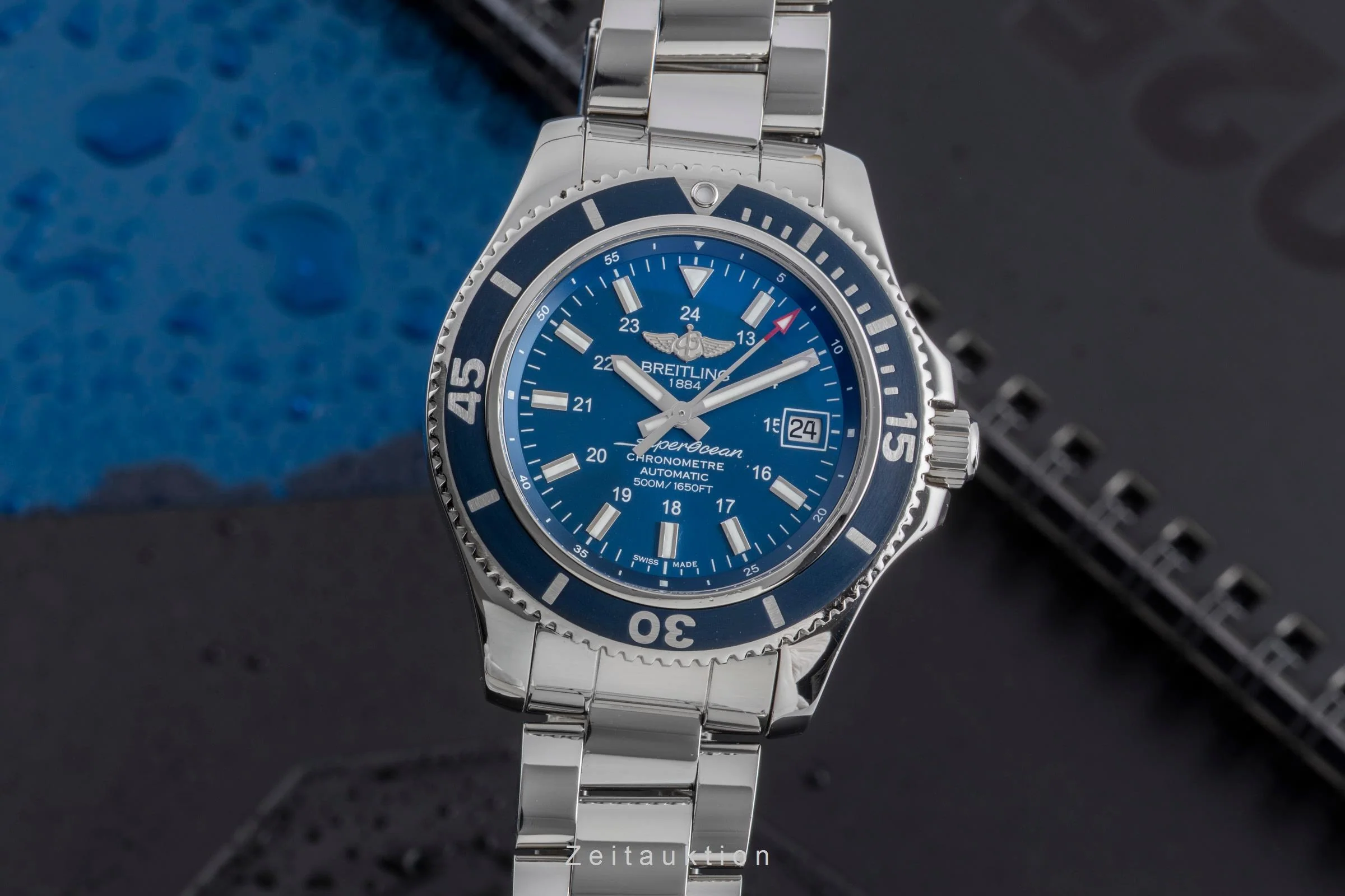 Breitling Superocean steel automatic men's watch A17365  [2502455] - Image 2