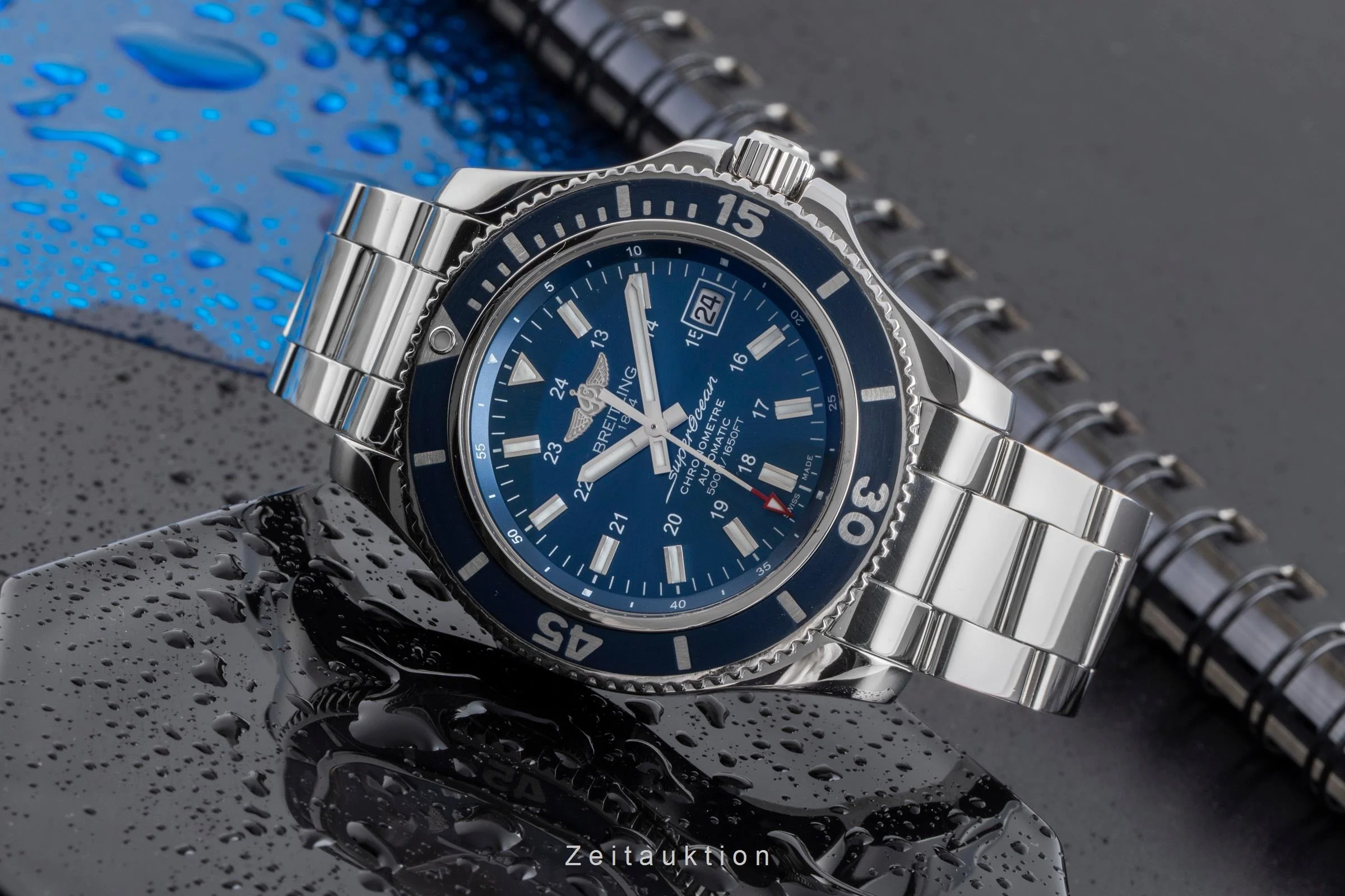 Breitling Superocean steel automatic men's watch A17365  [2502455] - Image 3