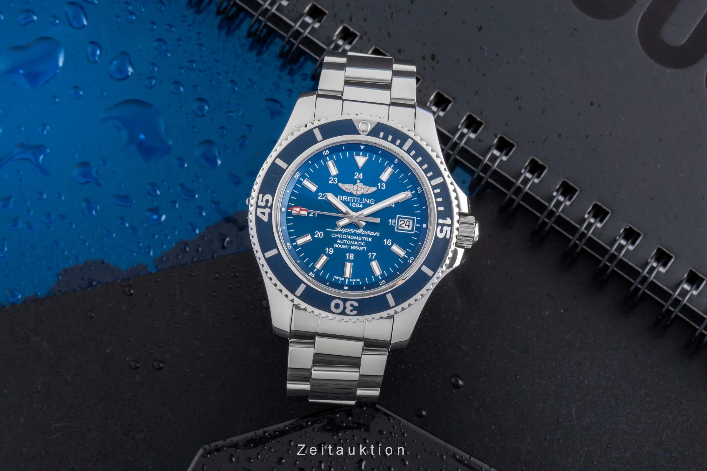 Breitling Superocean steel automatic men's watch A17365  [2502455] - Image 4