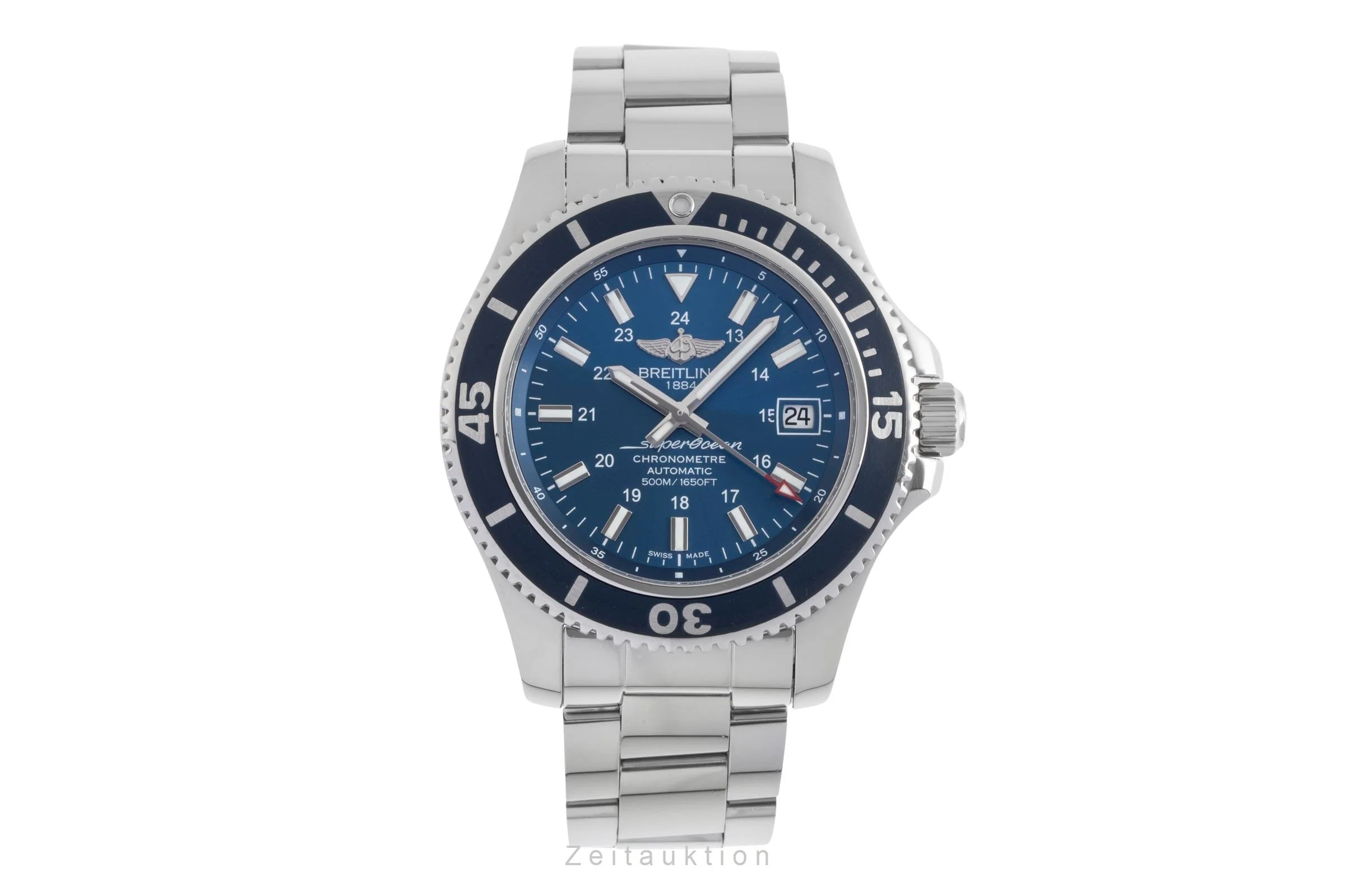 Breitling Superocean steel automatic men's watch A17365  [2502455] - Image 5