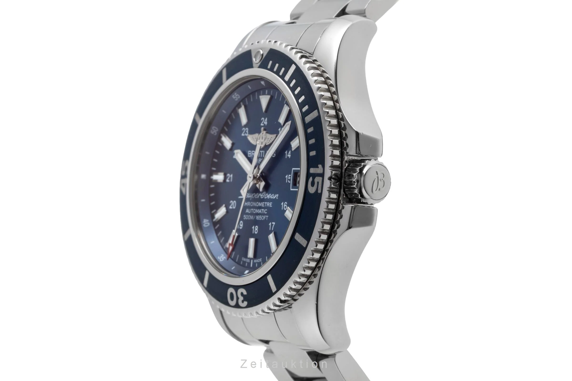 Breitling Superocean steel automatic men's watch A17365  [2502455] - Image 7