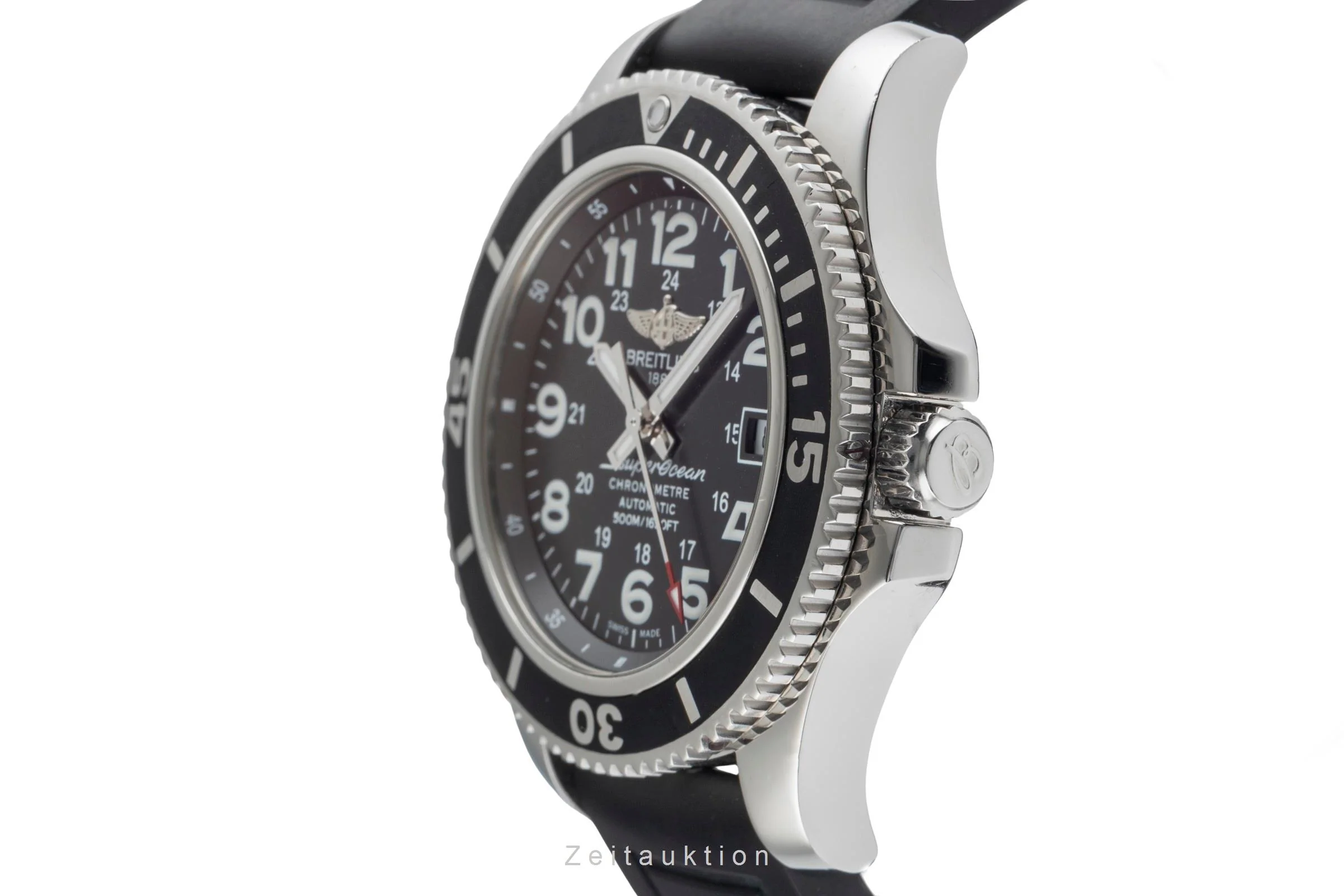 Breitling Superocean steel automatic men's watch A17365  [2502908] - Image 7