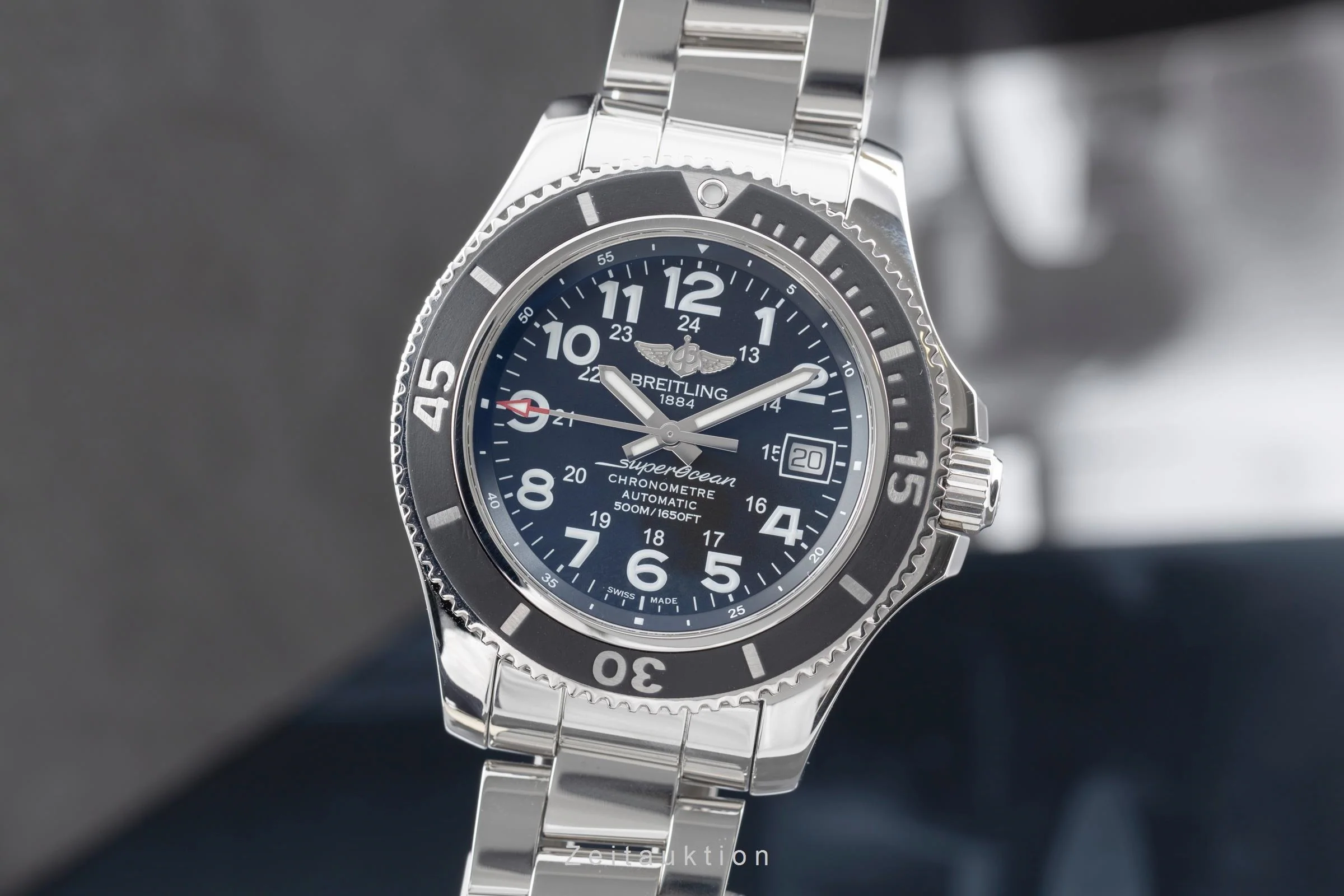 Breitling Superocean steel automatic men's watch A17365C9/BD67  [2504951] - Image 2