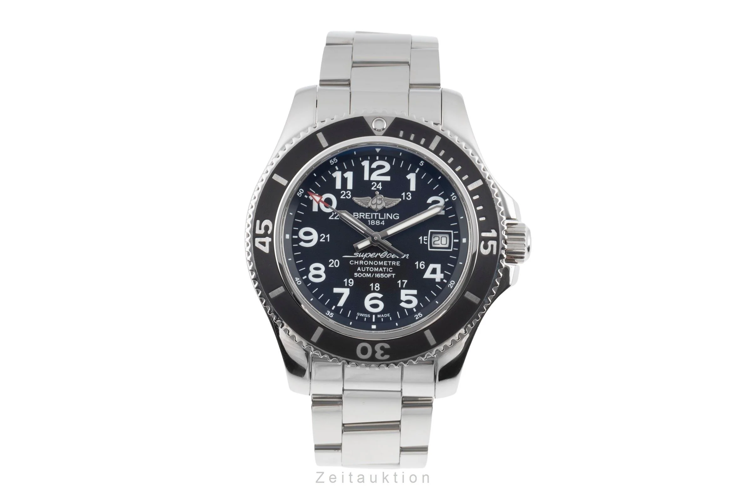 Breitling Superocean steel automatic men's watch A17365C9/BD67  [2504951] - Image 5