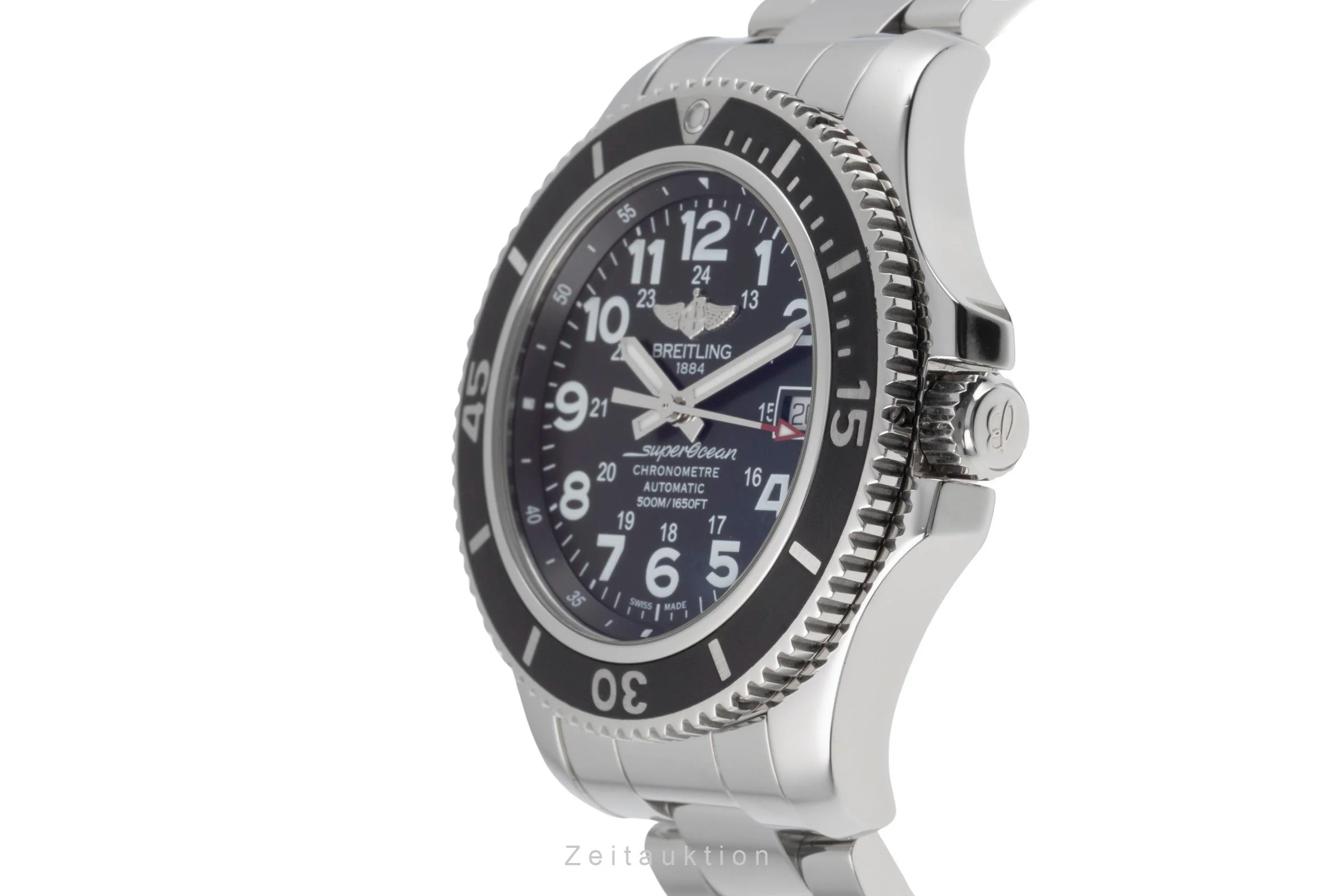 Breitling Superocean steel automatic men's watch A17365C9/BD67  [2504951] - Image 7