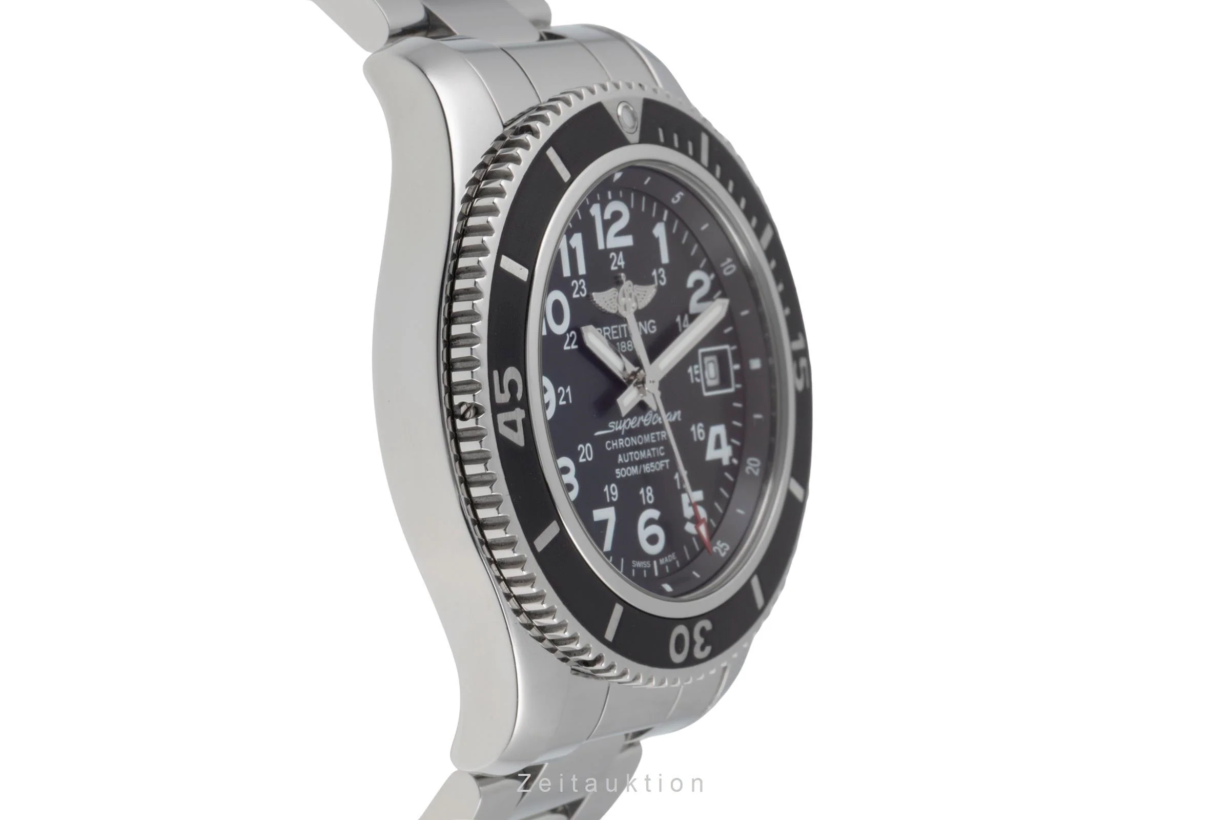 Breitling Superocean steel automatic men's watch A17365C9/BD67  [2504951] - Image 8