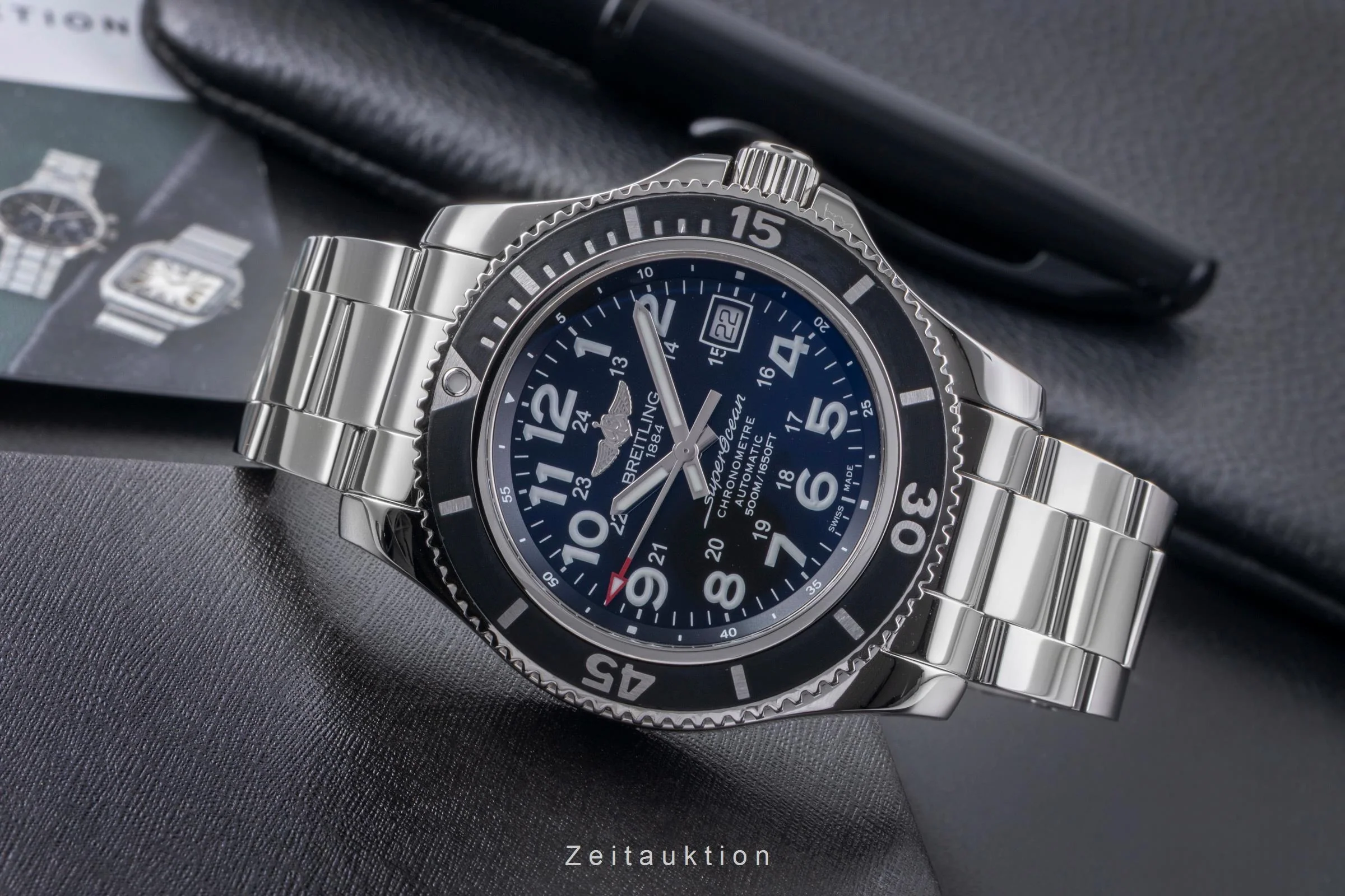 Breitling Superocean steel automatic men's watch A17365C9/BD67  [2505922] - Image 3