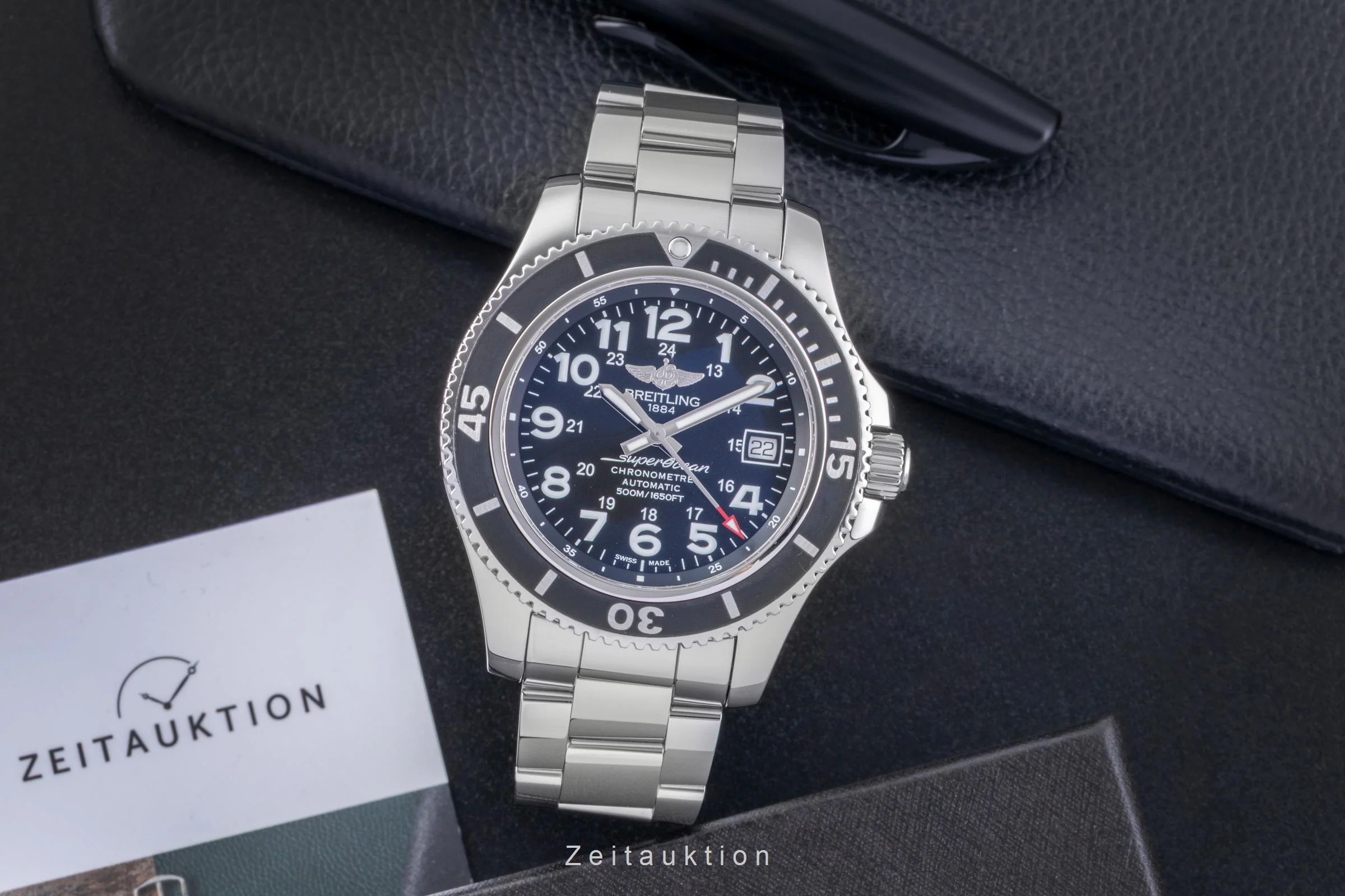 Breitling Superocean steel automatic men's watch A17365C9/BD67  [2505922] - Image 4