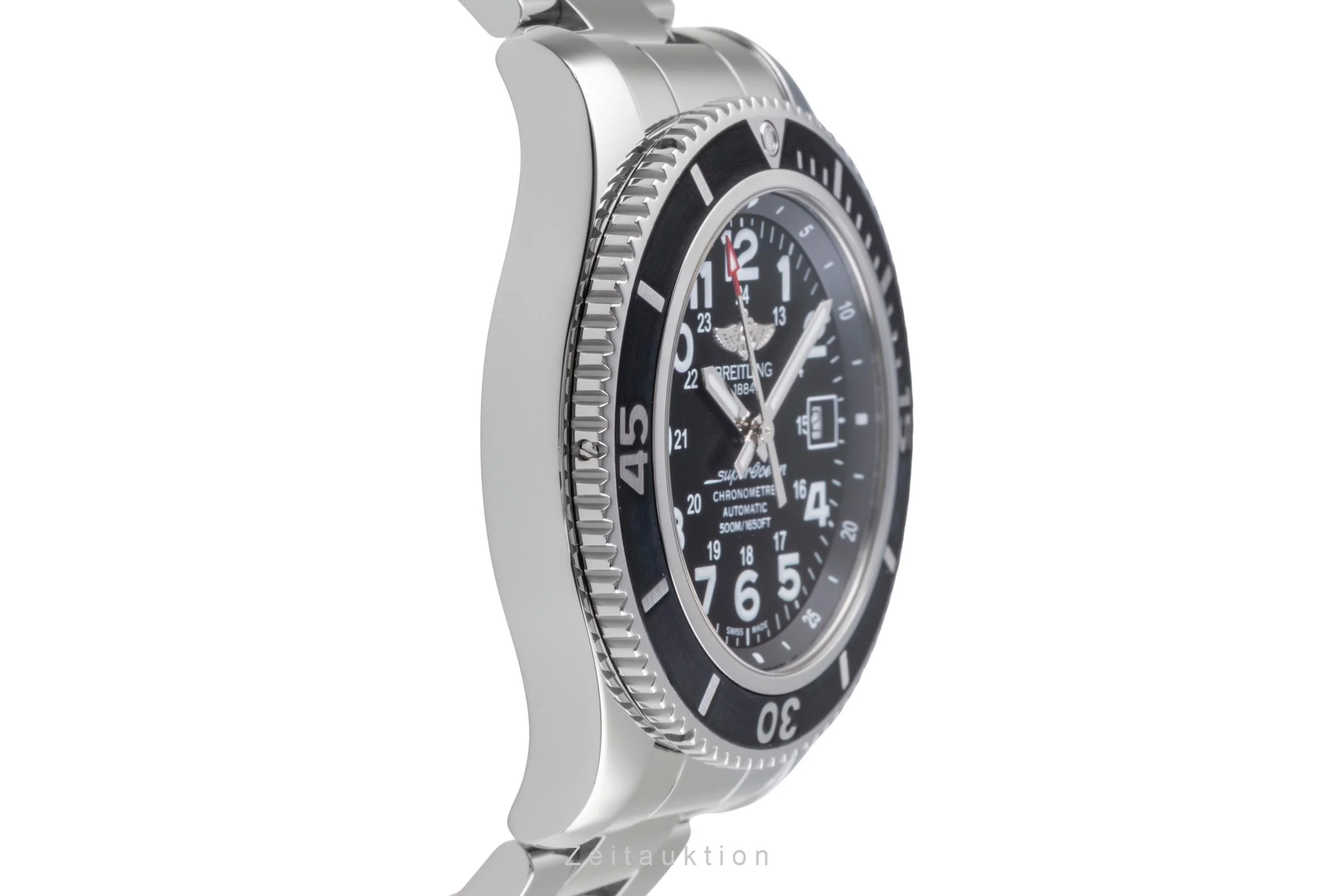 Breitling Superocean steel automatic men's watch A17365C9/BD67  [2505922] - Image 8