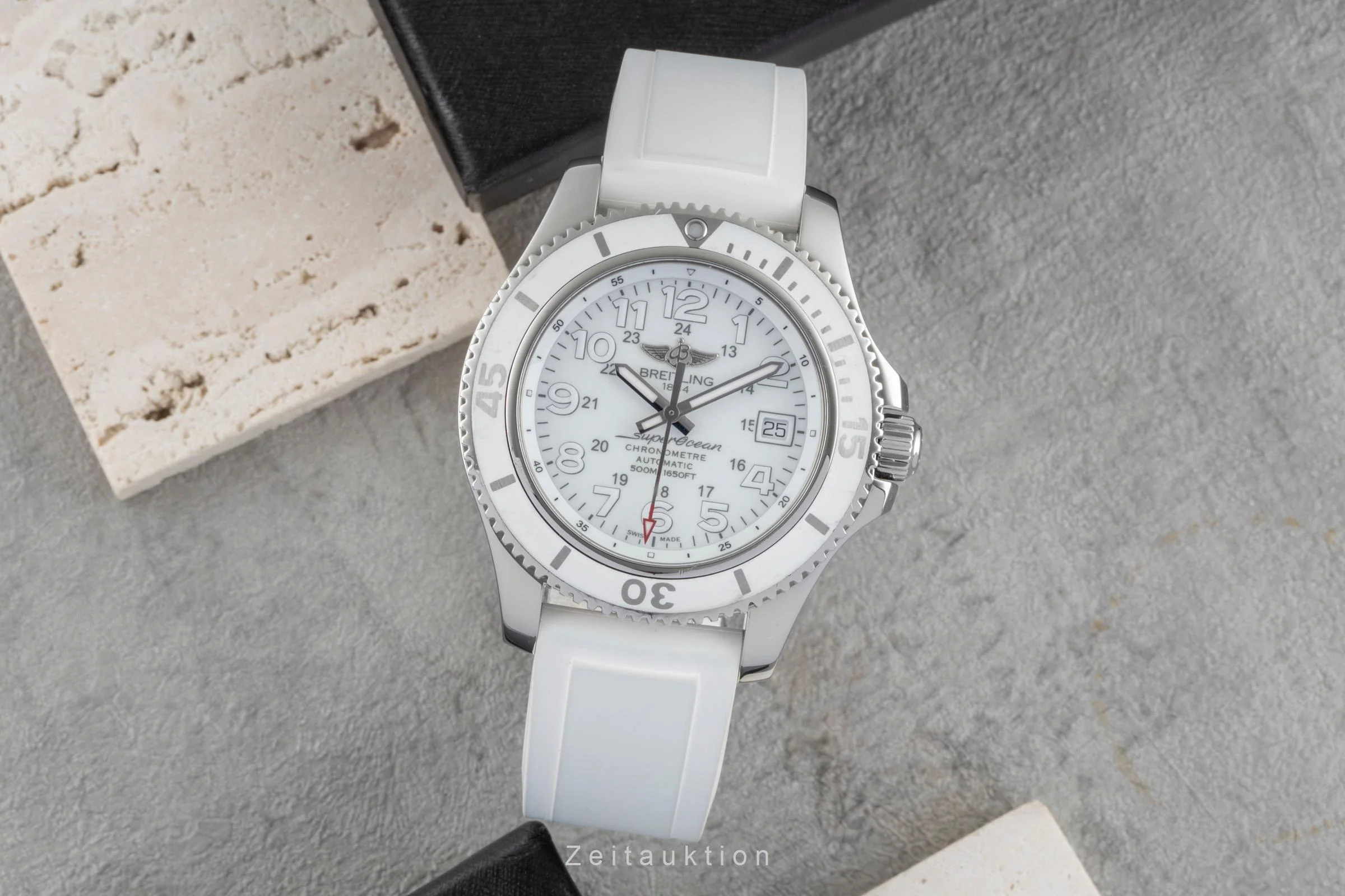 Breitling Superocean steel automatic men's watch A17365D2/A766  [2506565] - Image 4