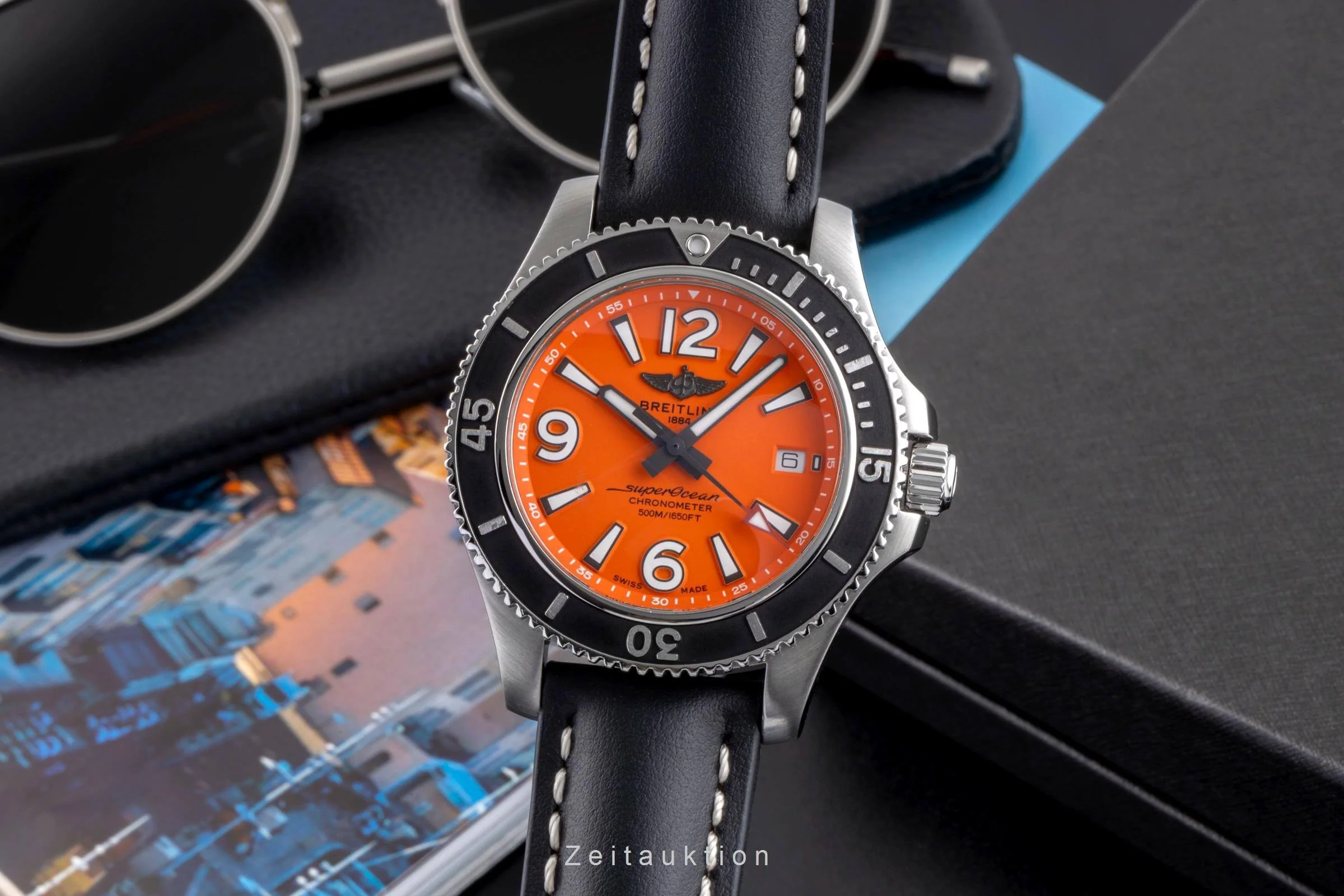 Breitling Superocean steel automatic men's watch A17366  [2500357] - Image 2