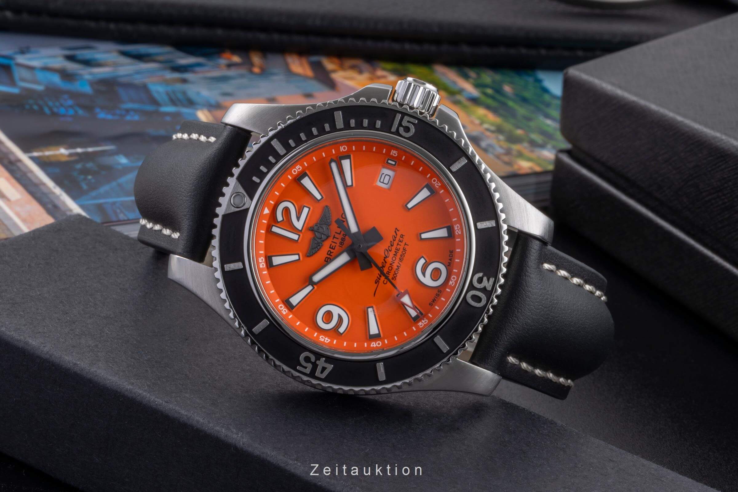 Breitling Superocean steel automatic men's watch A17366  [2500357] - Image 3