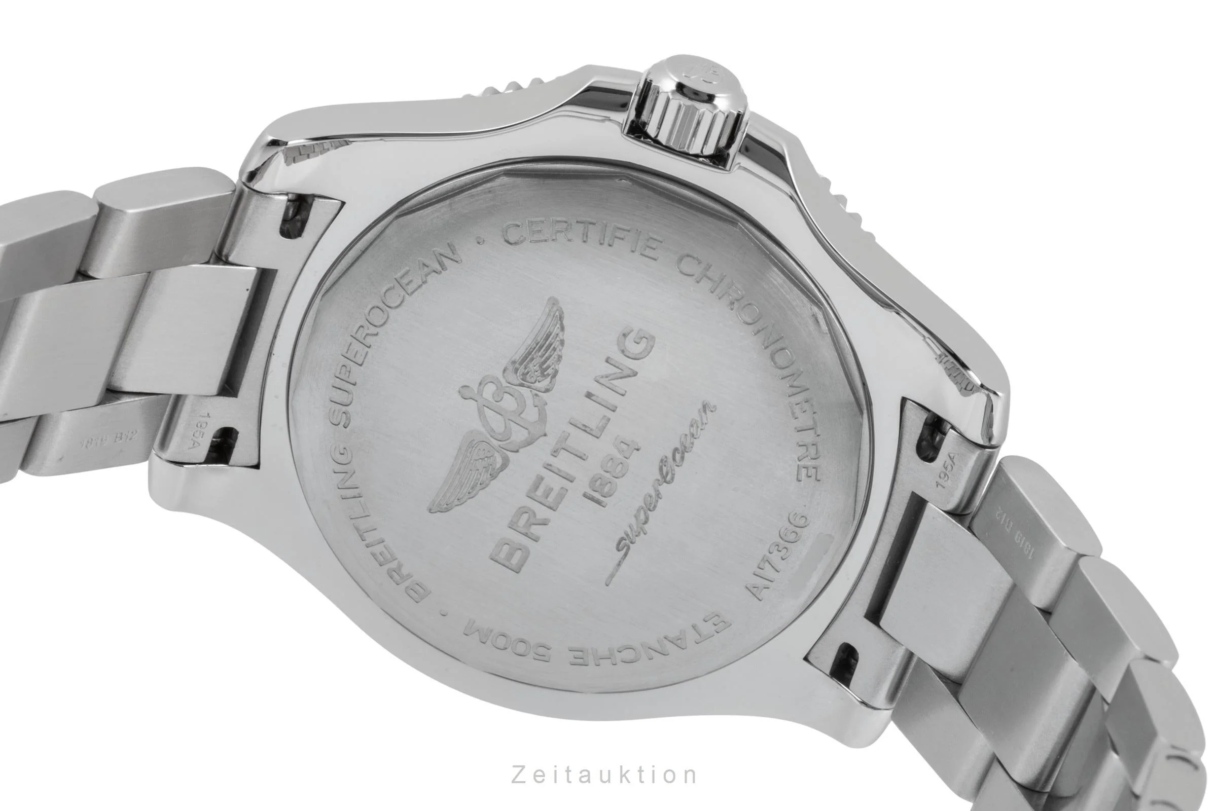 Breitling Superocean steel automatic men's watch A17366  [2506525] - Image 12