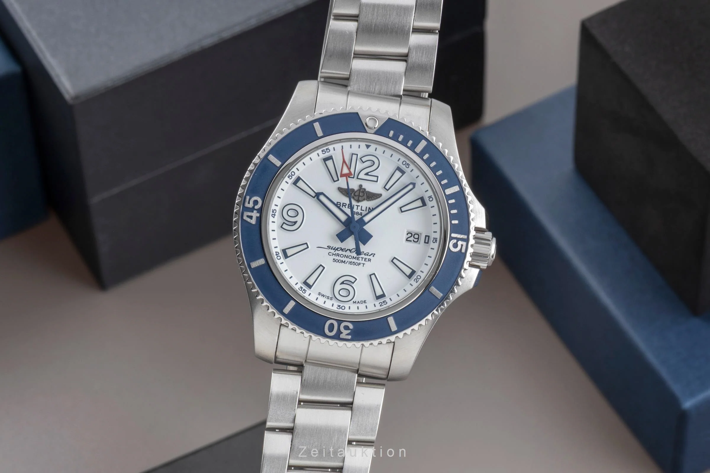 Breitling Superocean steel automatic men's watch A17366  [2506525] - Image 2