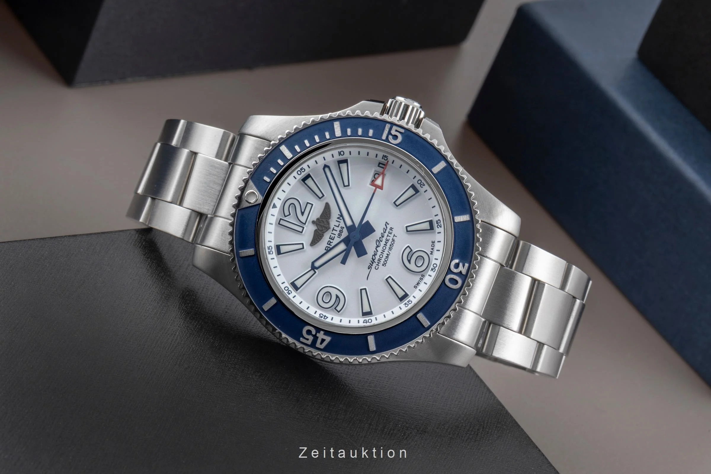 Breitling Superocean steel automatic men's watch A17366  [2506525] - Image 3