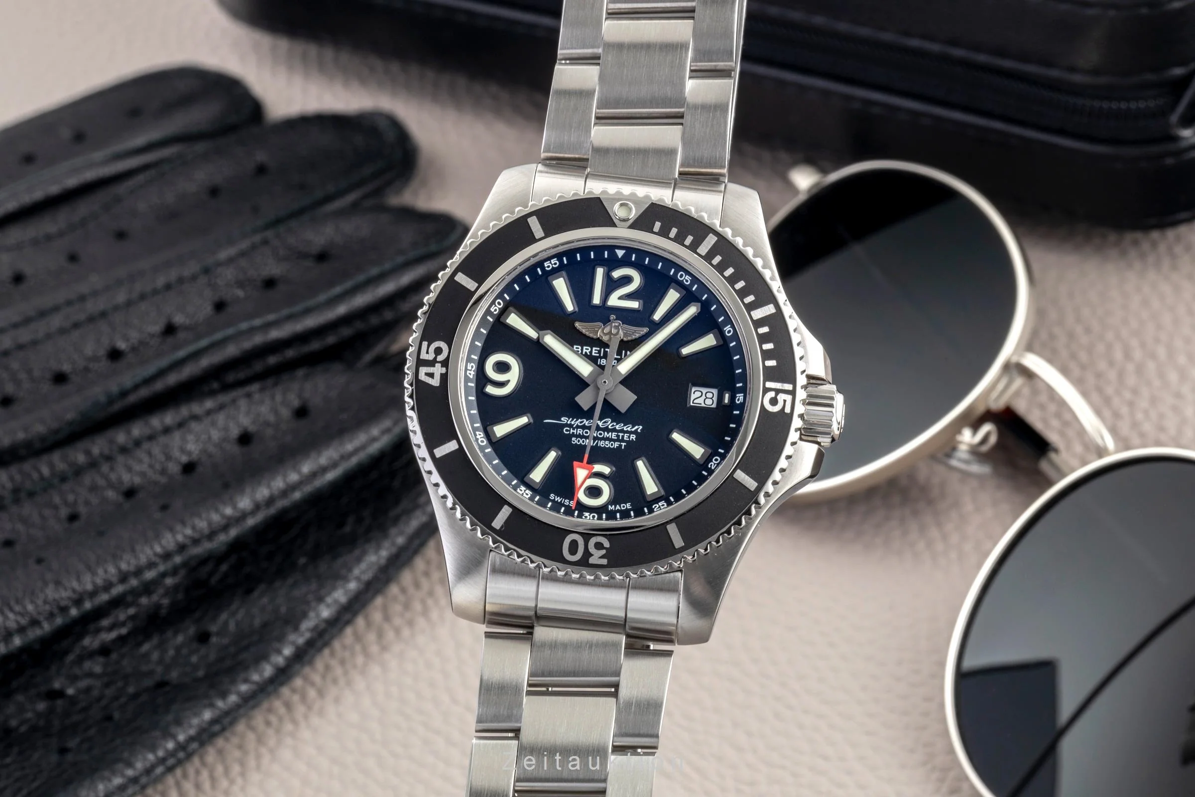 Breitling Superocean steel automatic men's watch A17366  [2600414] - Image 2