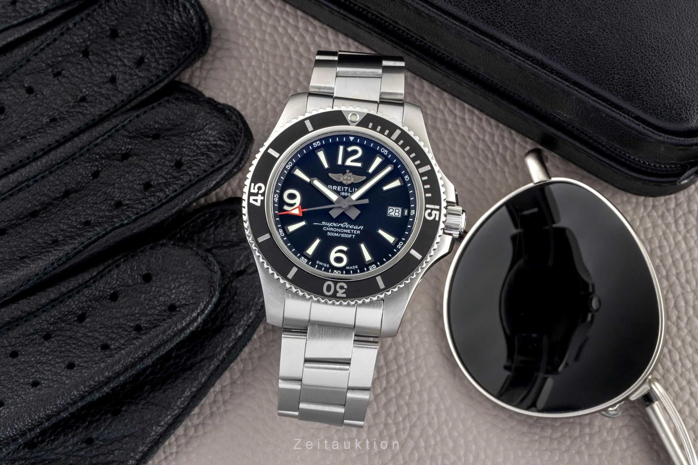 Breitling Superocean steel automatic men's watch A17366  [2600414] - Image 4