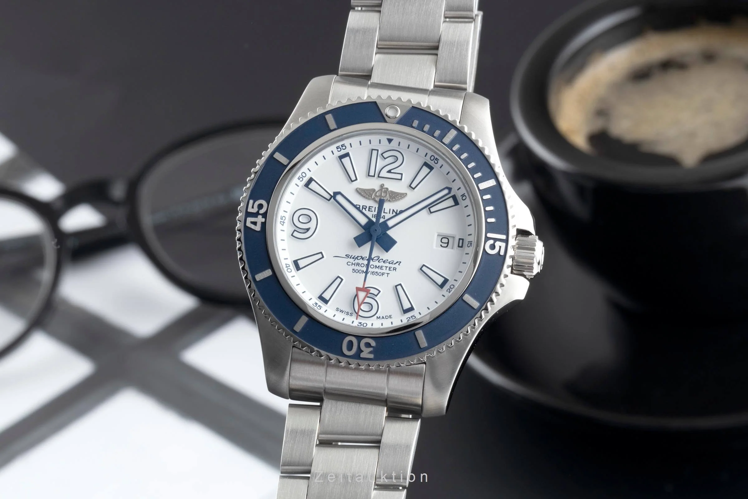 Breitling Superocean steel automatic men's watch A17366D81A1A1  [2502406] - Image 2