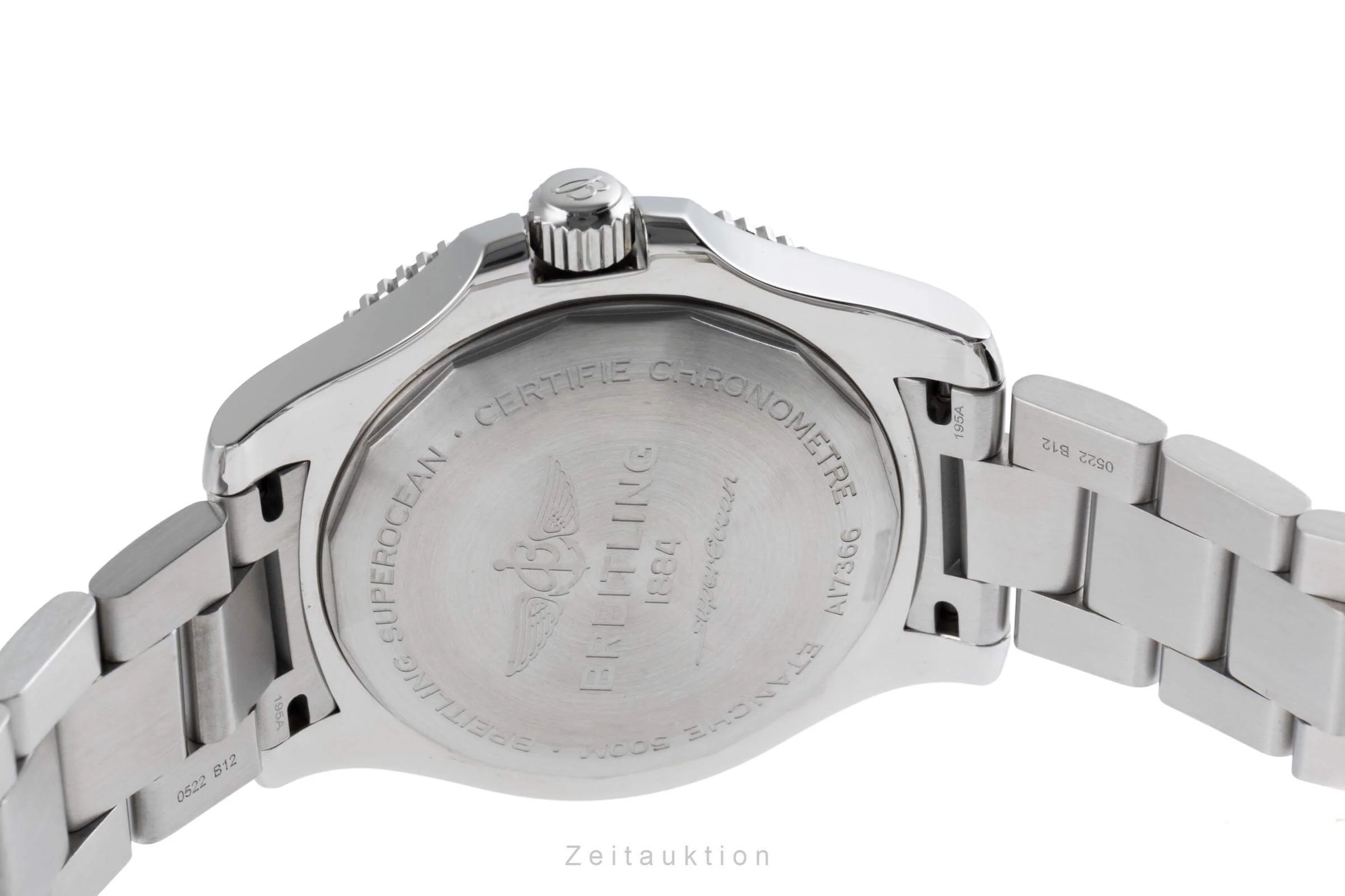Breitling Superocean steel automatic men's watch A17366D81C1A1 LP: 4400EUR  [2501918] - Image 10