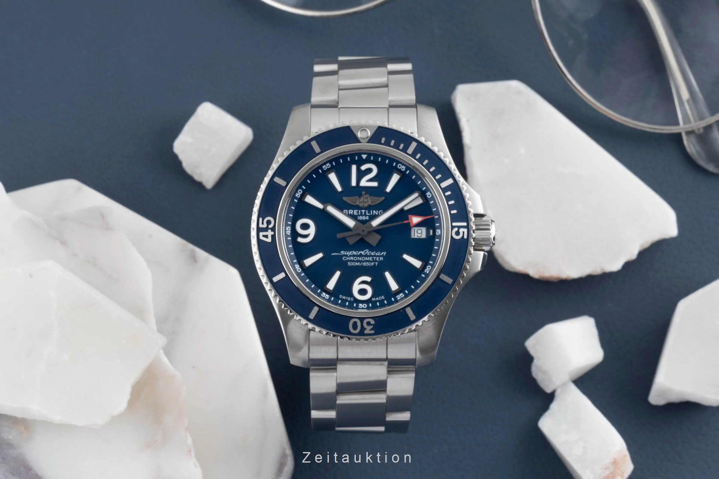 Breitling Superocean steel automatic men's watch A17366D81C1A1 LP: 4400EUR  [2501918] - Image 4