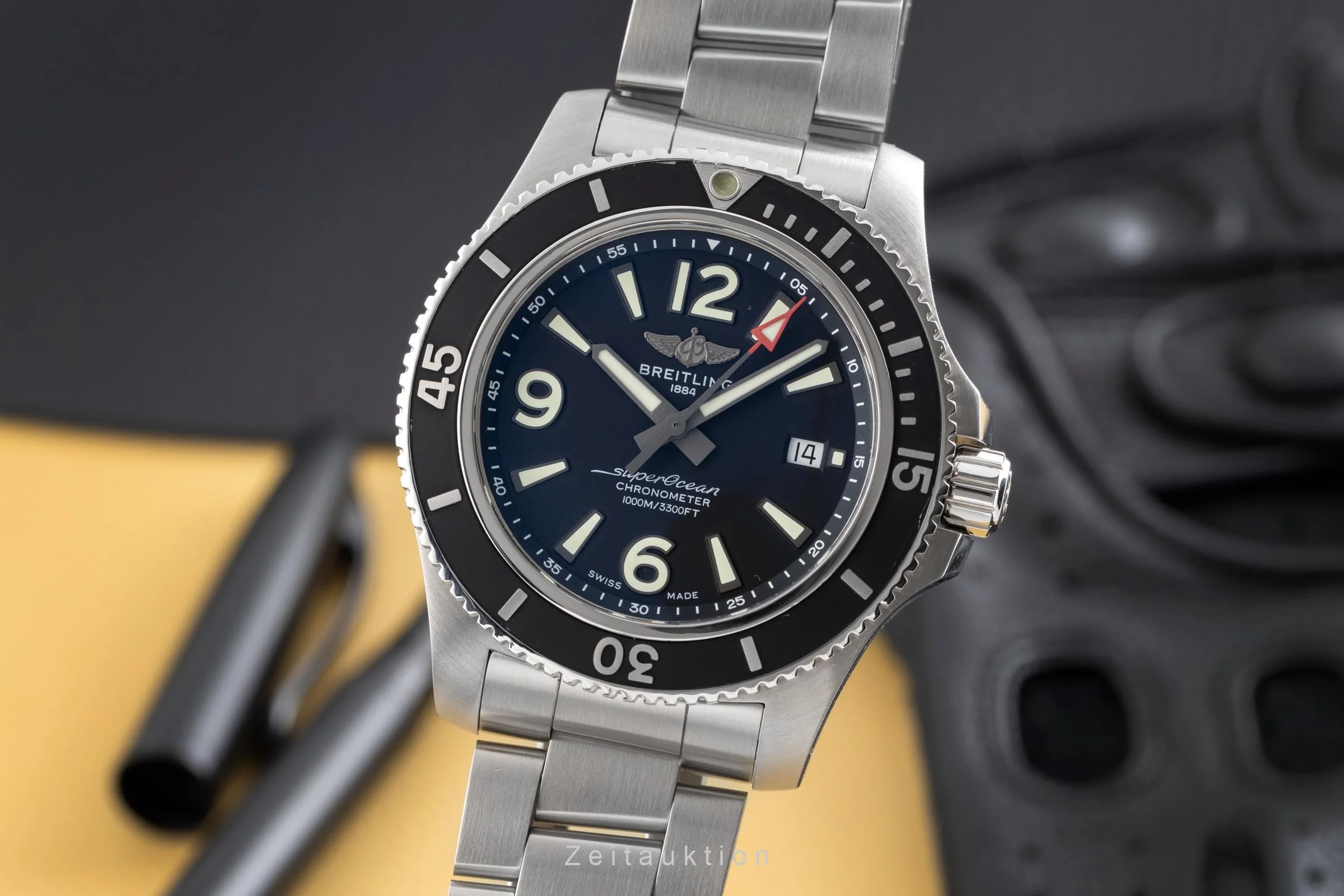 Breitling Superocean steel automatic men's watch A17367D71B1S1  [2502716] - Image 2