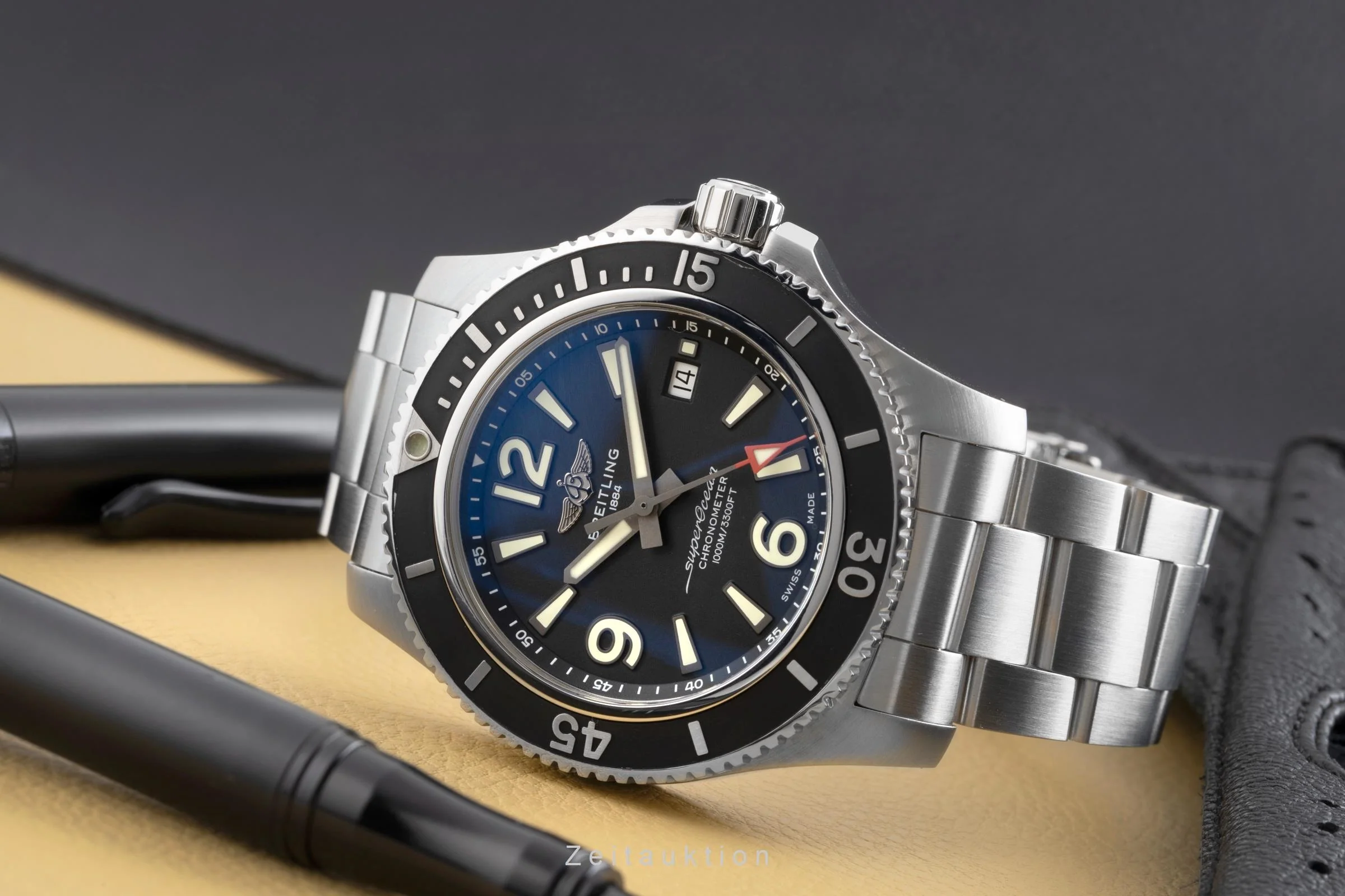 Breitling Superocean steel automatic men's watch A17367D71B1S1  [2502716] - Image 3