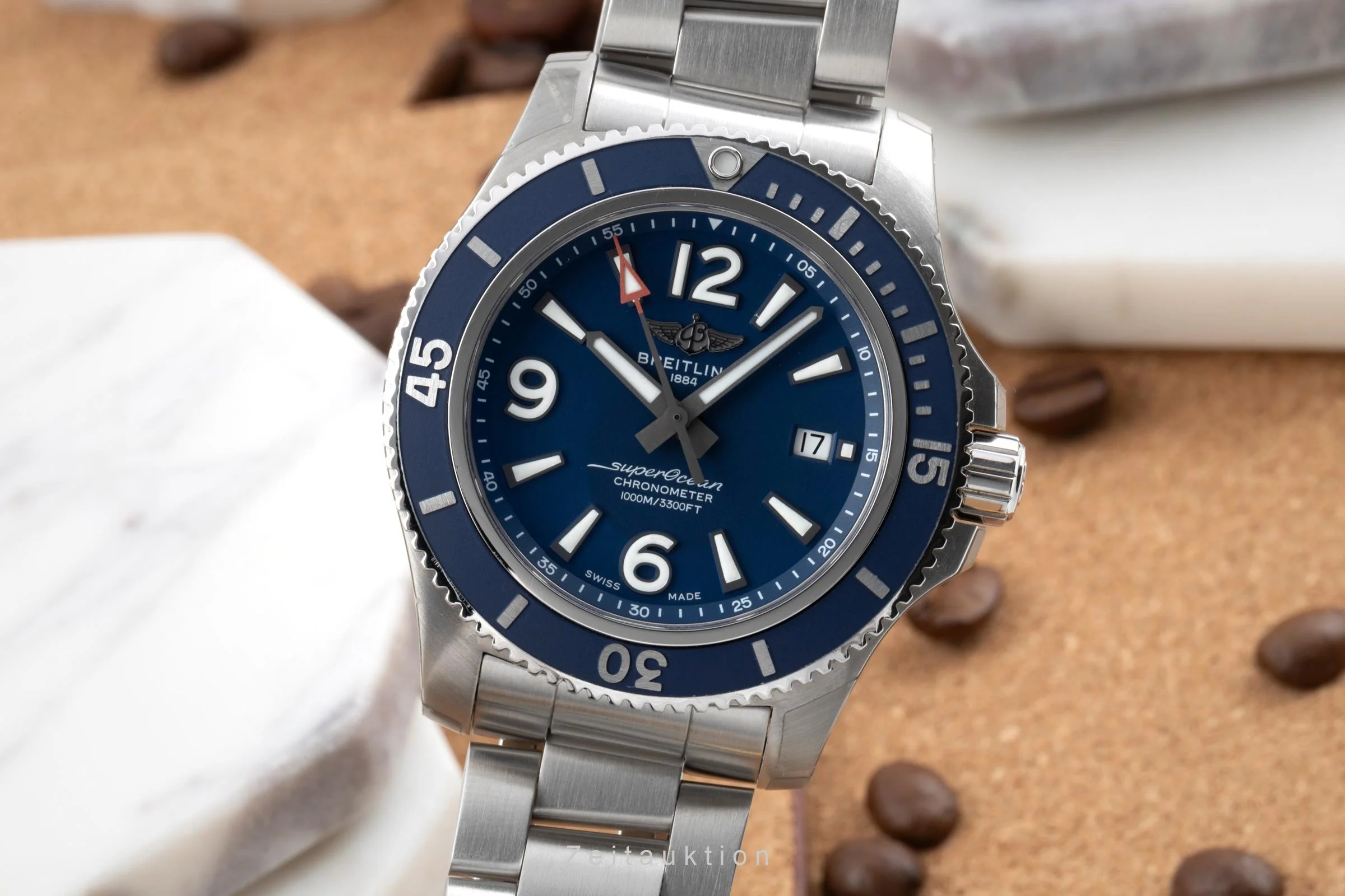 Breitling Superocean steel automatic men's watch A17367D81C1A1 LP: 4550EUR  [2505831] - Image 2