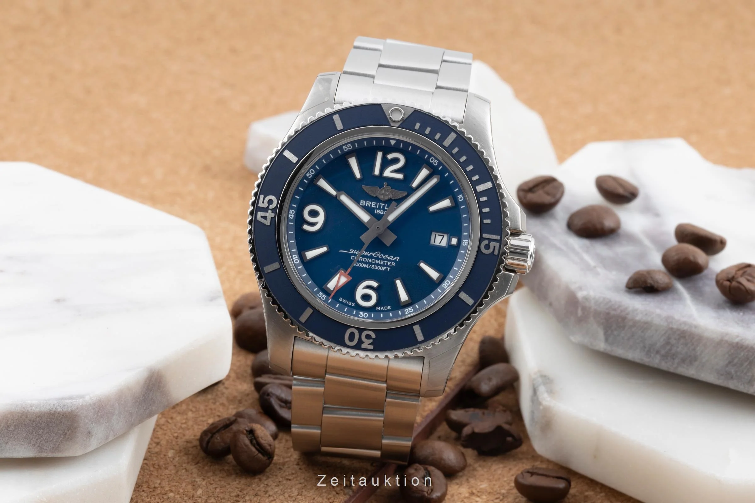 Breitling Superocean steel automatic men's watch A17367D81C1A1 LP: 4550EUR  [2505831] - Image 4