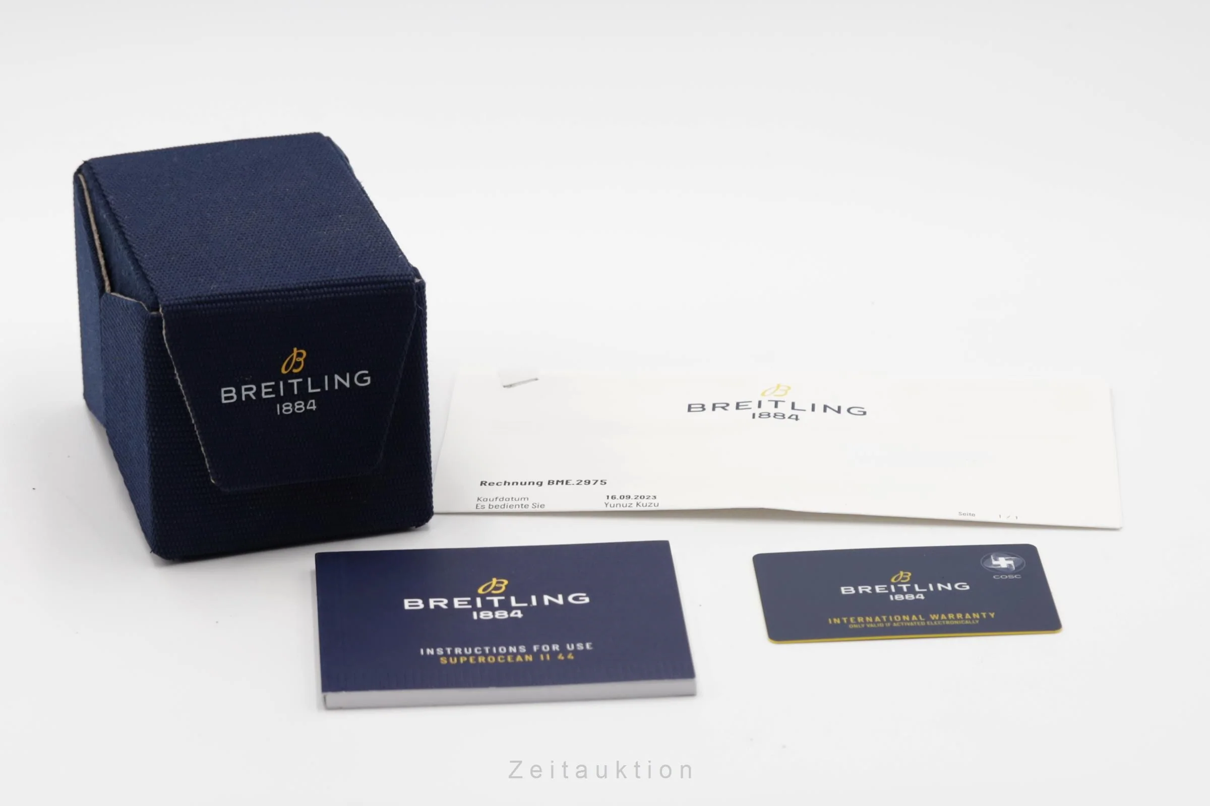 Breitling Superocean steel automatic men's watch A17367D81C1A1 LP: 4550EUR  [2505831] - Image 9