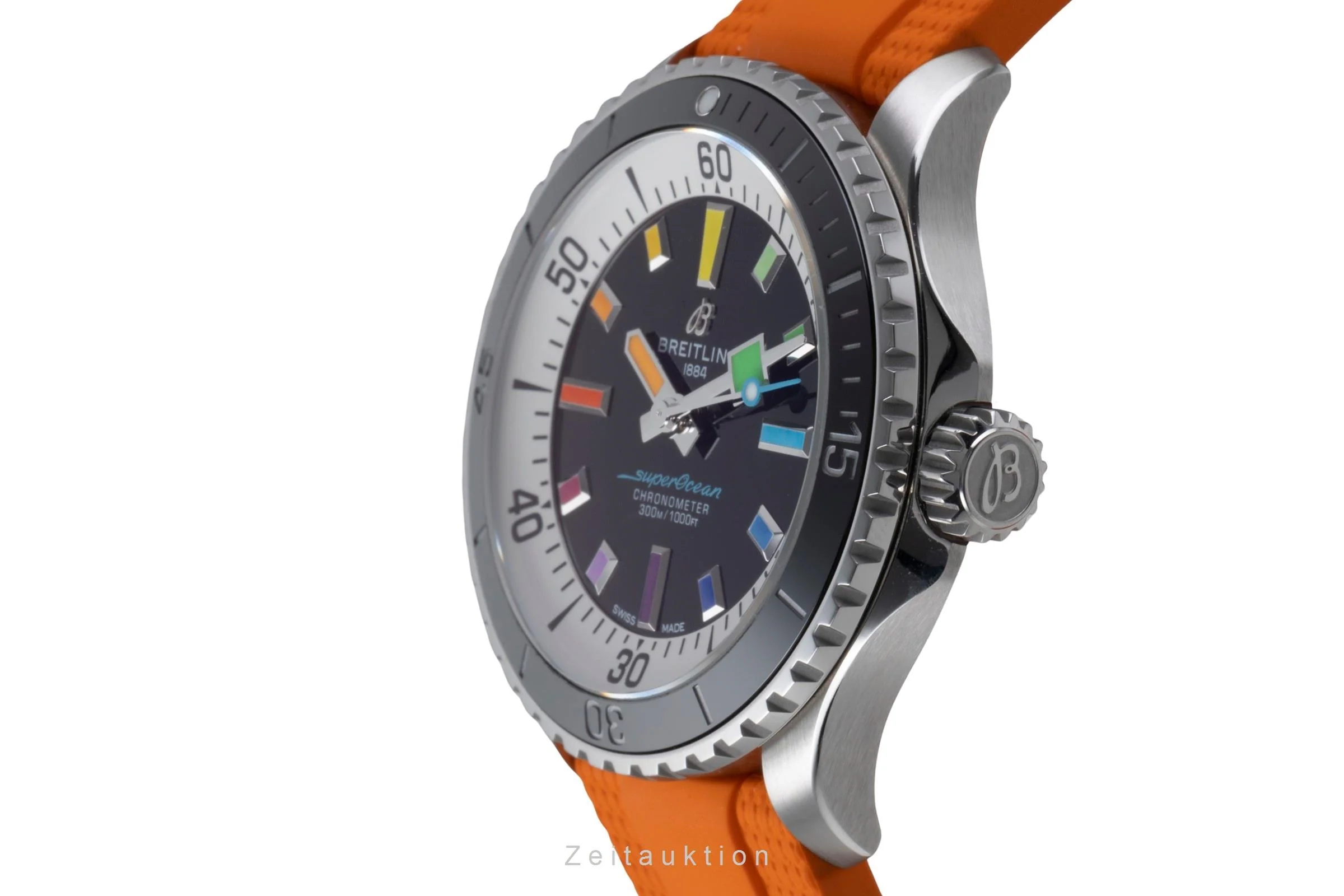 Breitling Superocean steel automatic men's watch A17375  [2507302] - Image 7