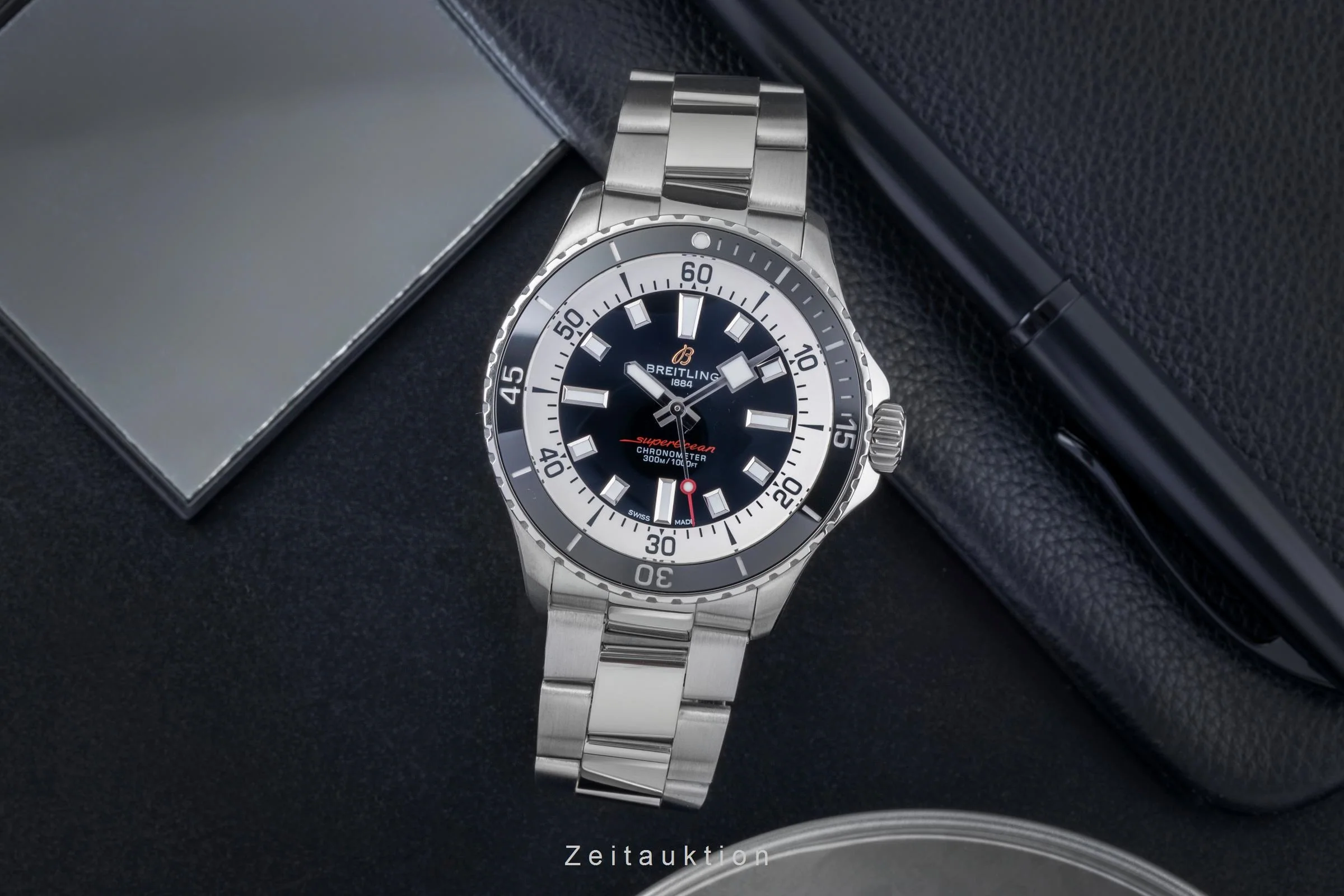 Breitling Superocean steel automatic men's watch A17375211B1A1 LP: 5650EUR  [2505494] - Image 4
