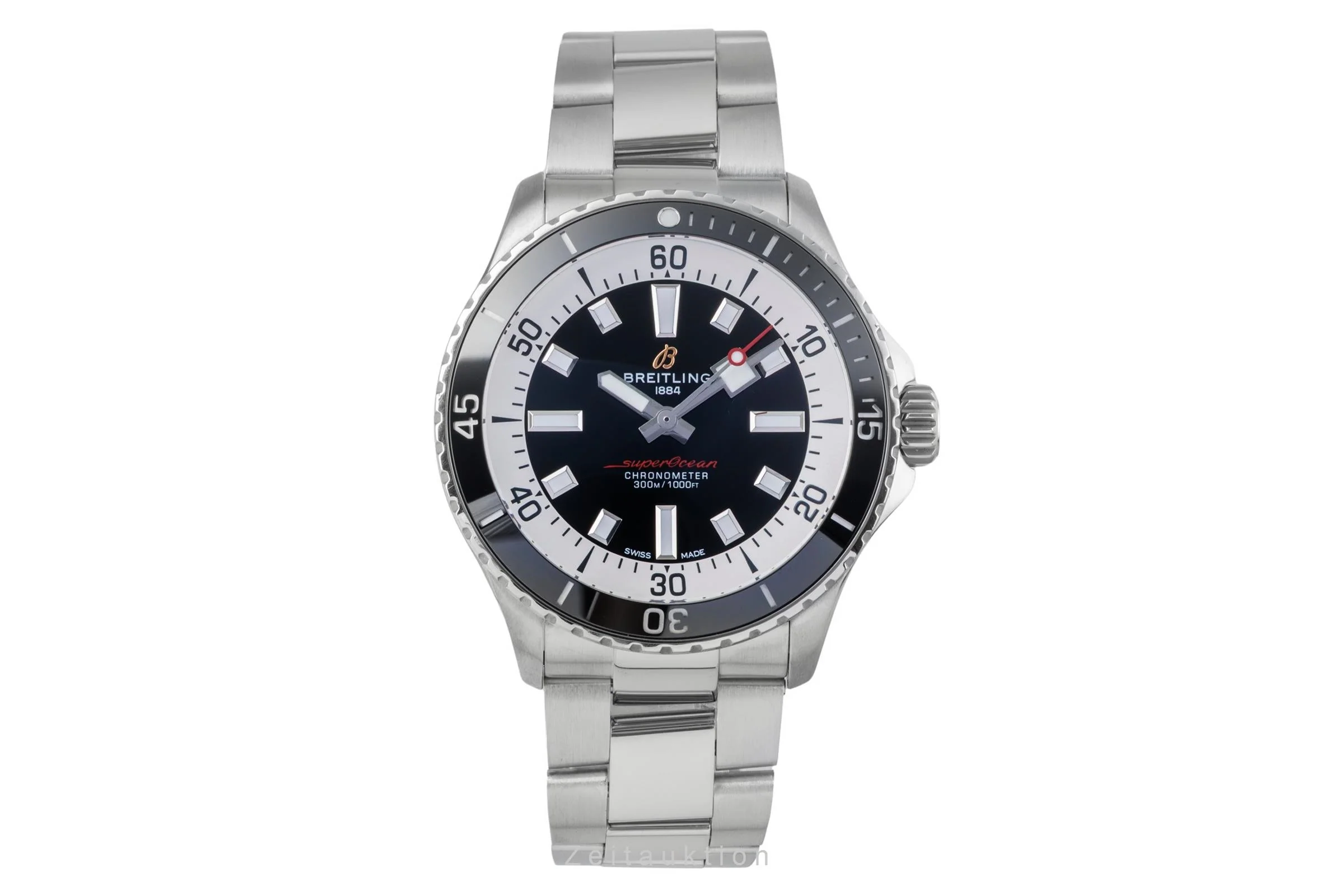 Breitling Superocean steel automatic men's watch A17375211B1A1 LP: 5650EUR  [2505494] - Image 5
