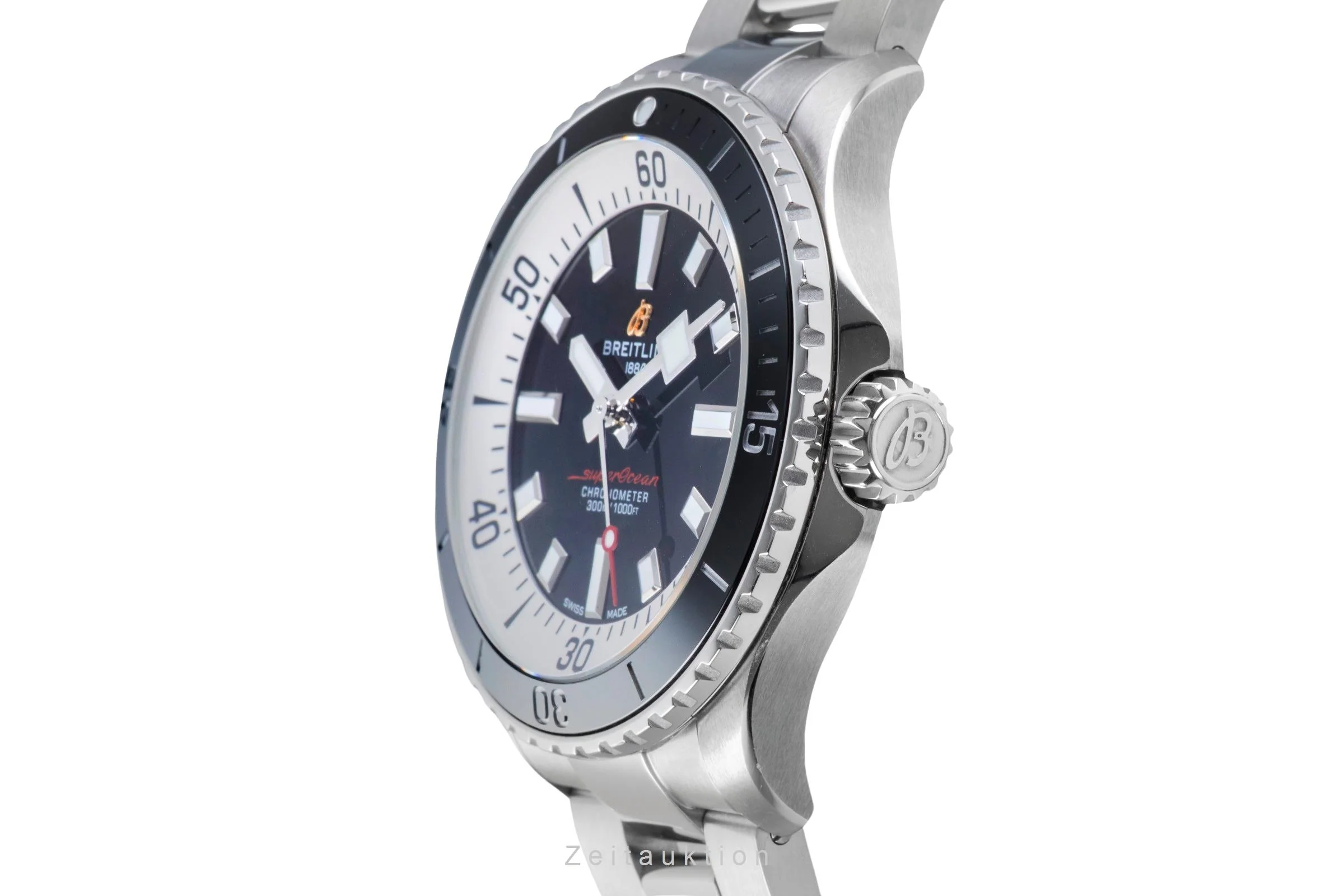 Breitling Superocean steel automatic men's watch A17375211B1A1 LP: 5650EUR  [2505494] - Image 7