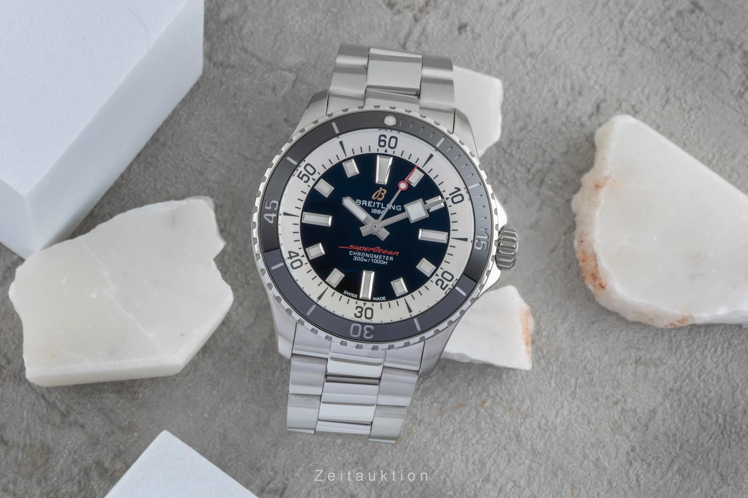 Breitling Superocean steel automatic men's watch A17375211B1A1 LP: 5650EUR  [2507195] - Image 4