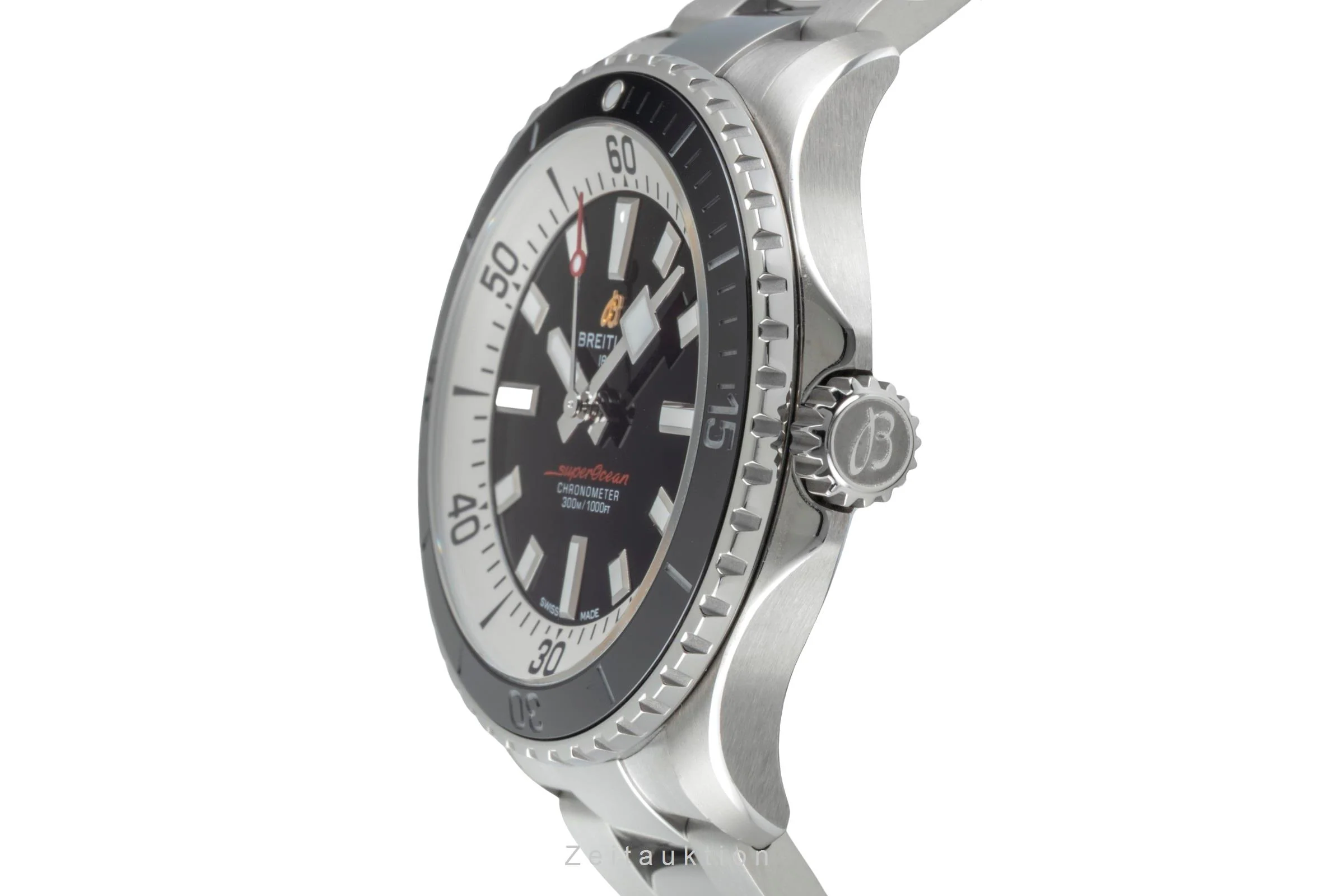 Breitling Superocean steel automatic men's watch A17375211B1A1 LP: 5650EUR  [2507195] - Image 7