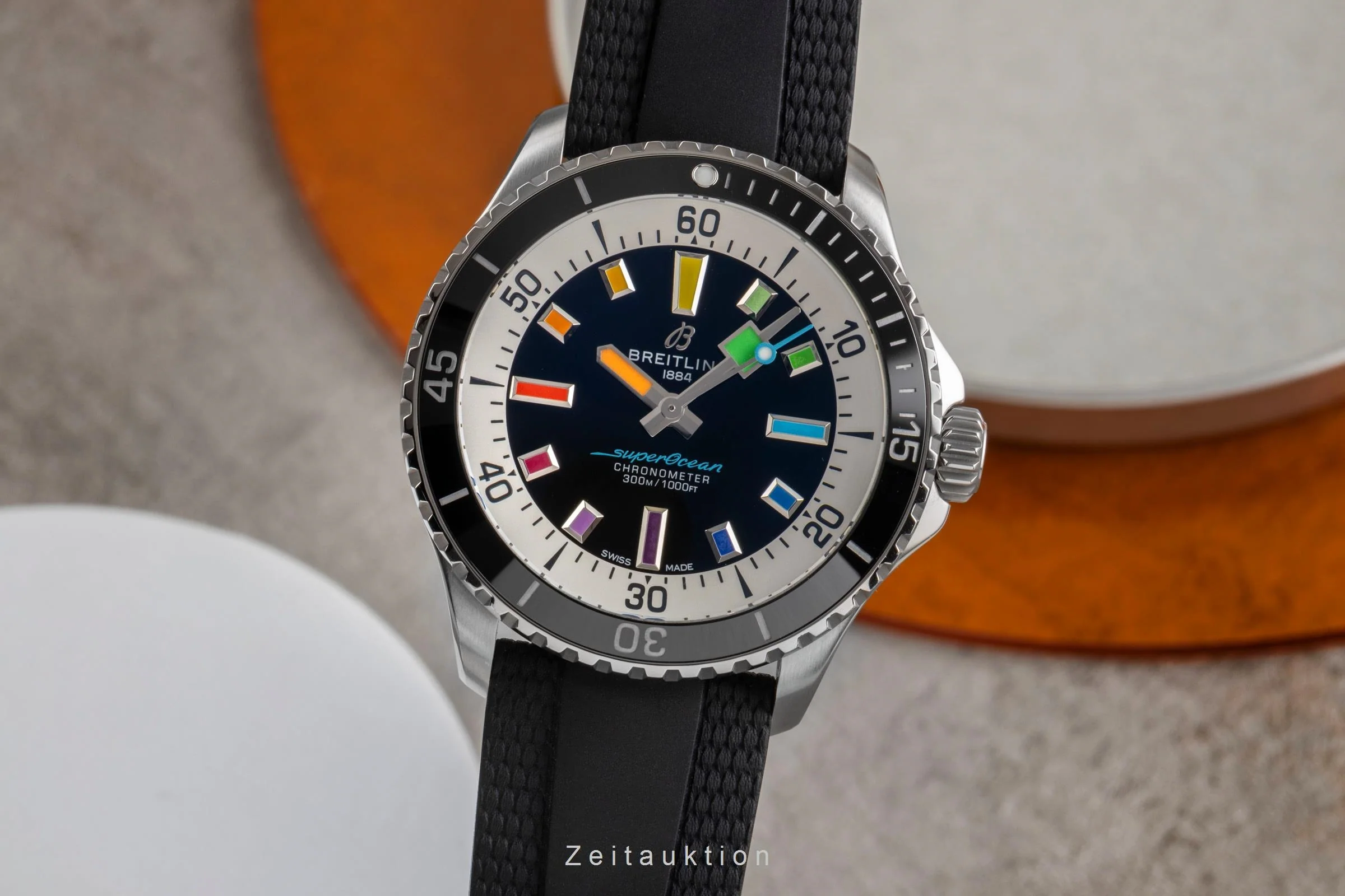 Breitling Superocean steel automatic men's watch A17375211B2S2 LP: 5350EUR  [2503666] - Image 2