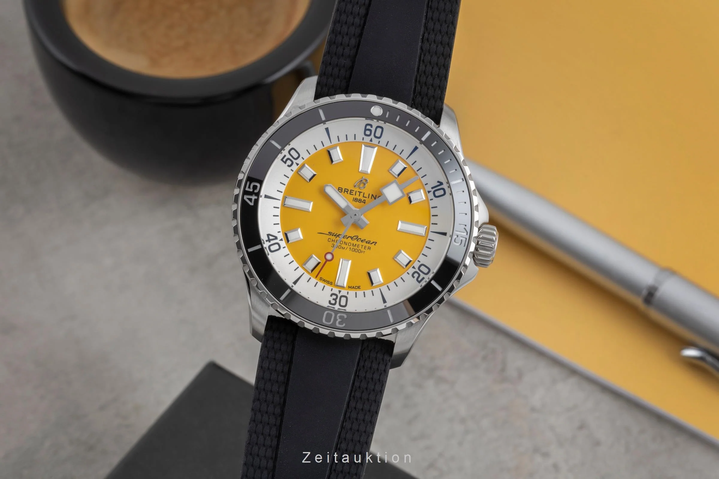 Breitling Superocean steel automatic men's watch A17375211I1S1 LP: 5450EUR  [2506618] - Image 2