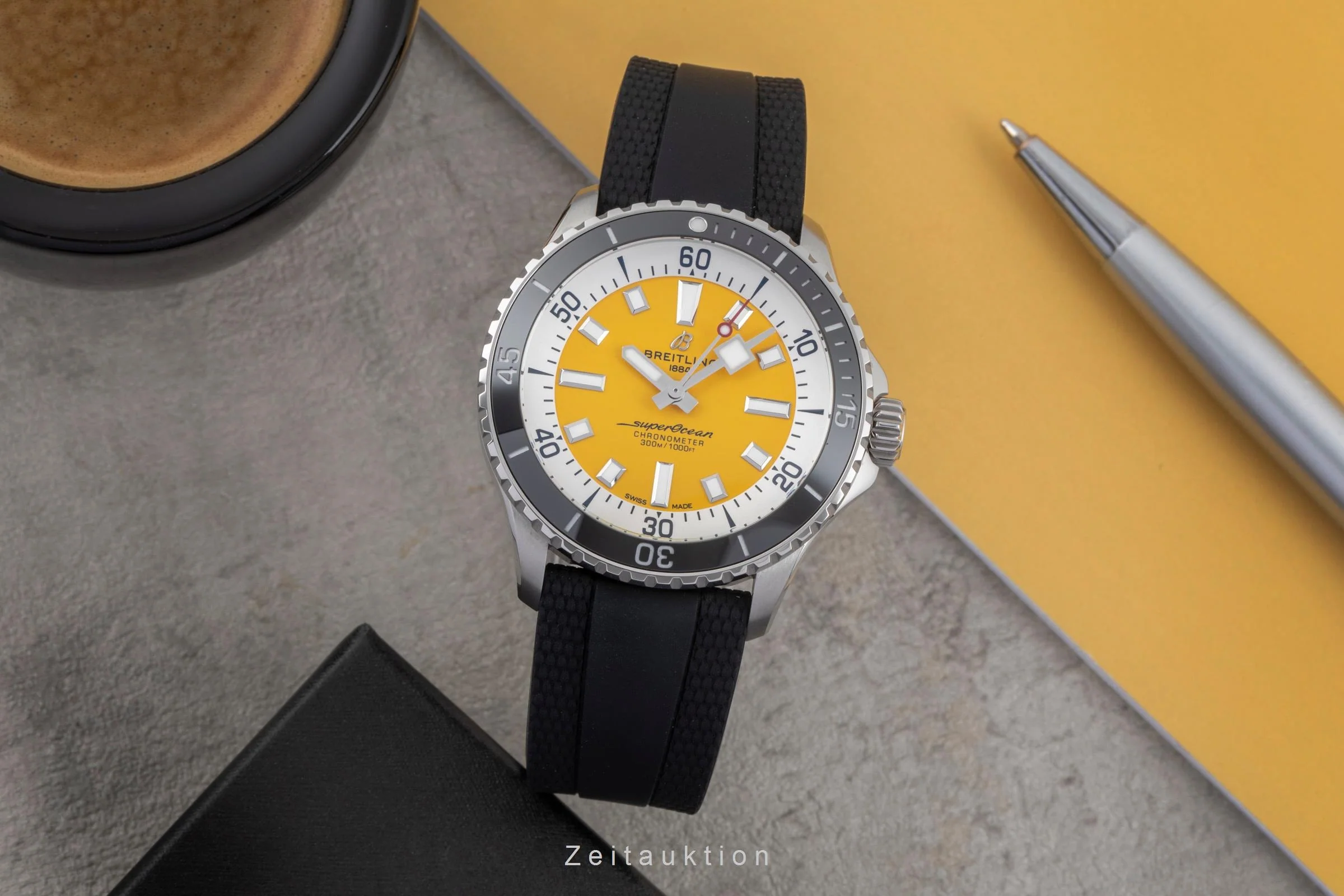 Breitling Superocean steel automatic men's watch A17375211I1S1 LP: 5450EUR  [2506618] - Image 4