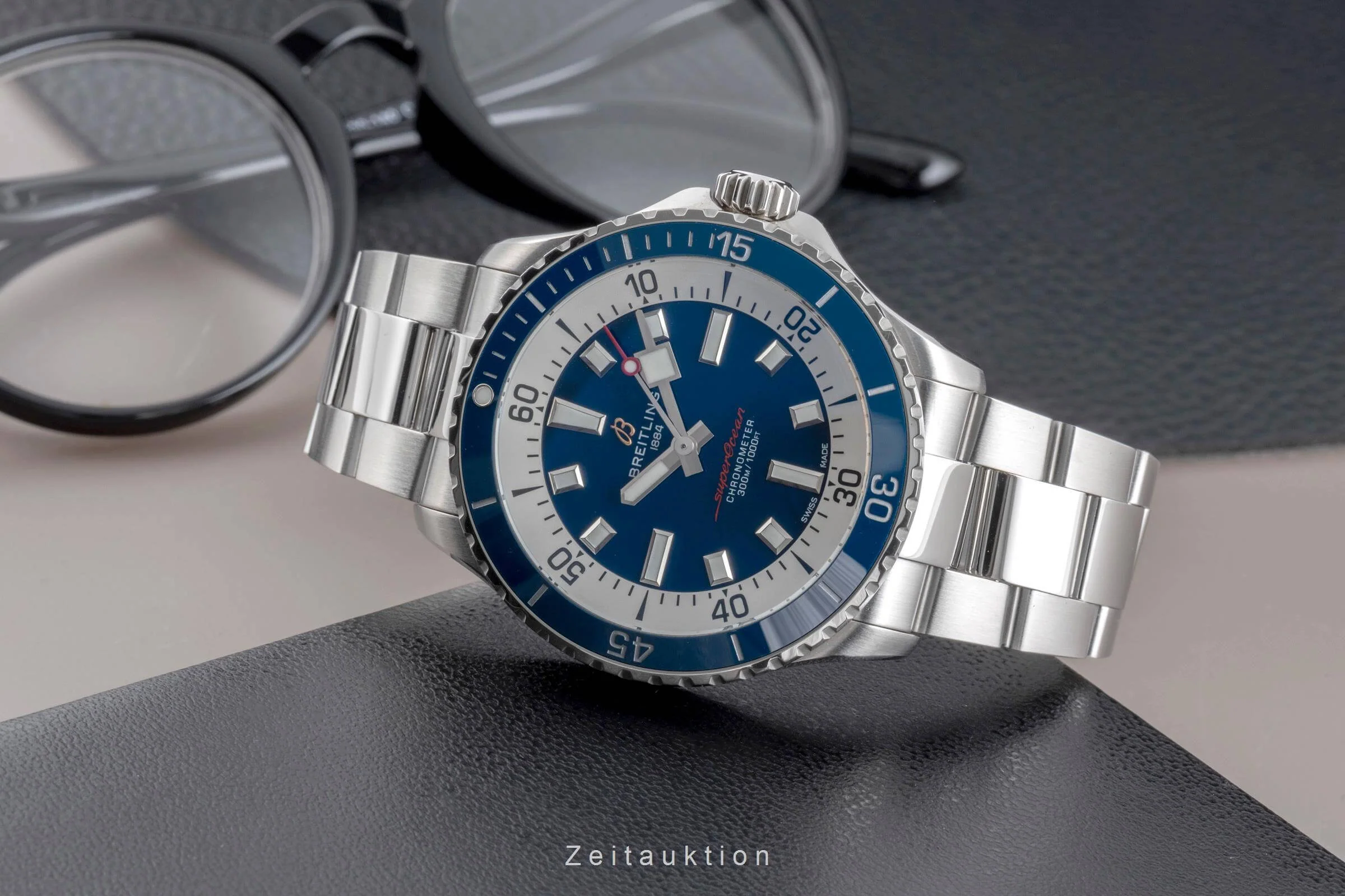 Breitling Superocean steel automatic men's watch A17375E71C1A1 LP: 5300EUR  [2502453] - Image 3