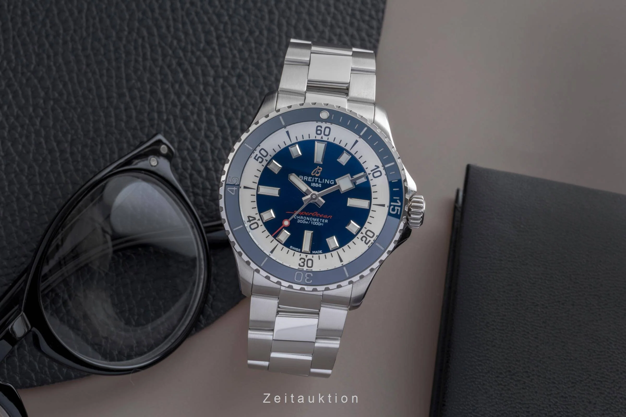 Breitling Superocean steel automatic men's watch A17375E71C1A1 LP: 5300EUR  [2502453] - Image 4