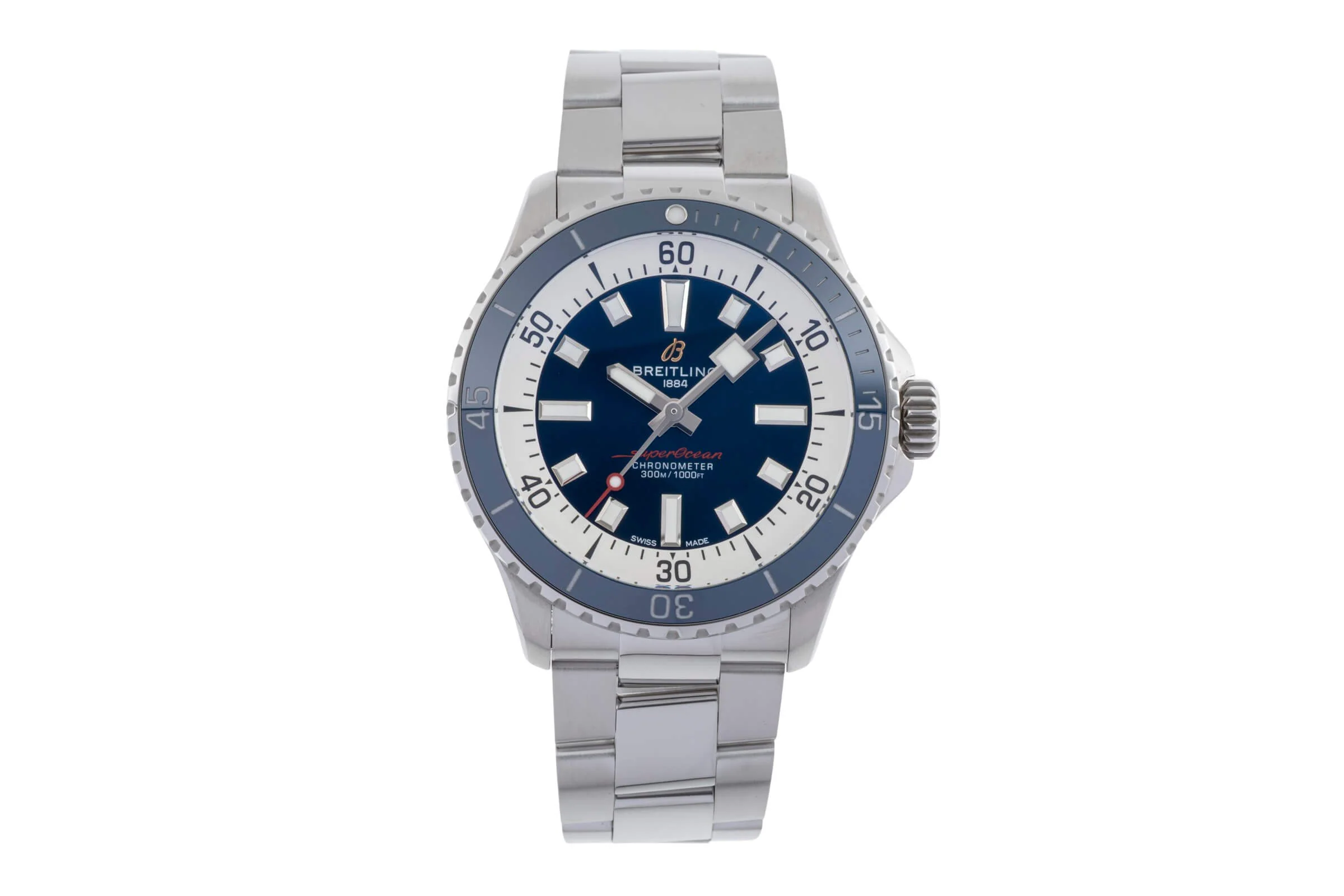 Breitling Superocean steel automatic men's watch A17375E71C1A1 LP: 5300EUR  [2502453] - Image 5