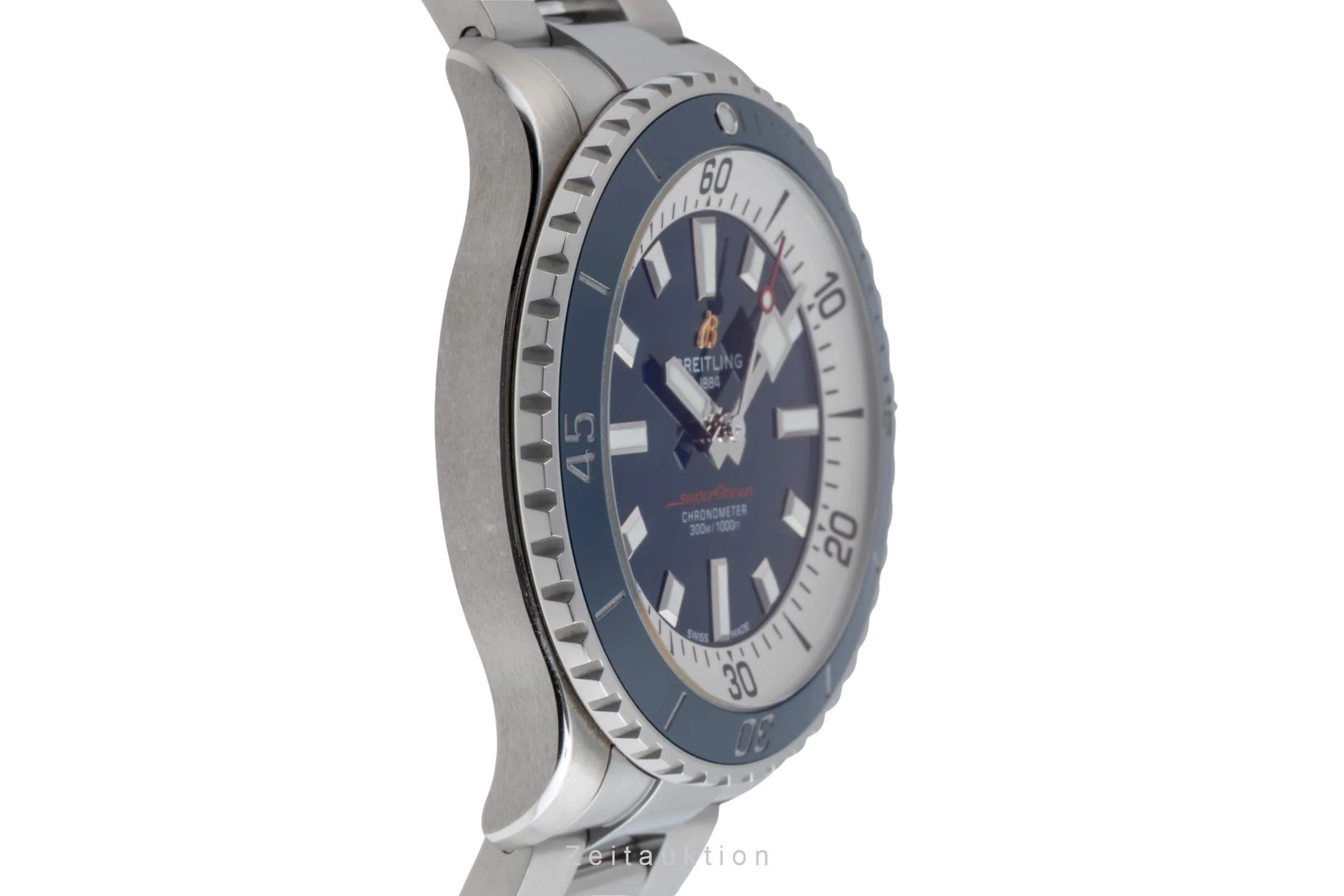 Breitling Superocean steel automatic men's watch A17375E71C1A1 LP: 5300EUR  [2502453] - Image 8
