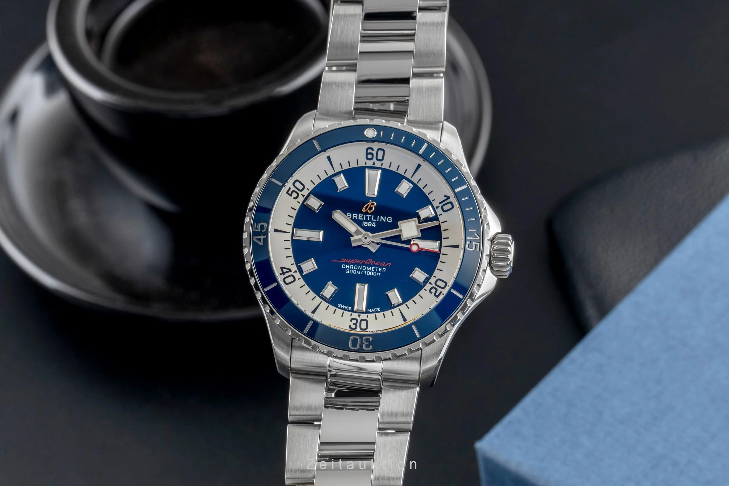 Breitling Superocean steel automatic men's watch A17375E71C1A1 LP: 5550EUR  [2503685] - Image 2