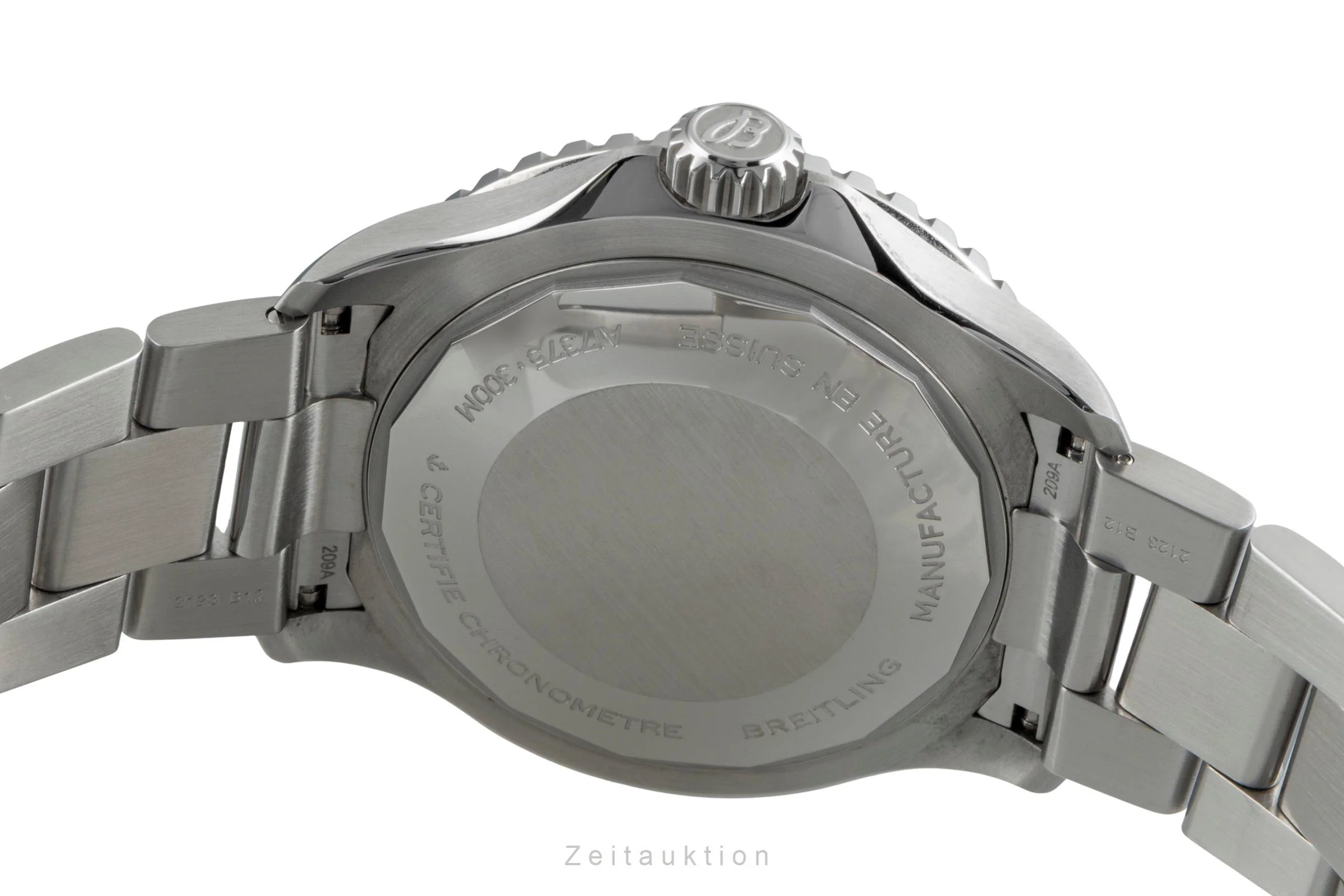 Breitling Superocean steel automatic men's watch A17375E71C1A1 LP: 5650EUR  [2506474] - Image 11