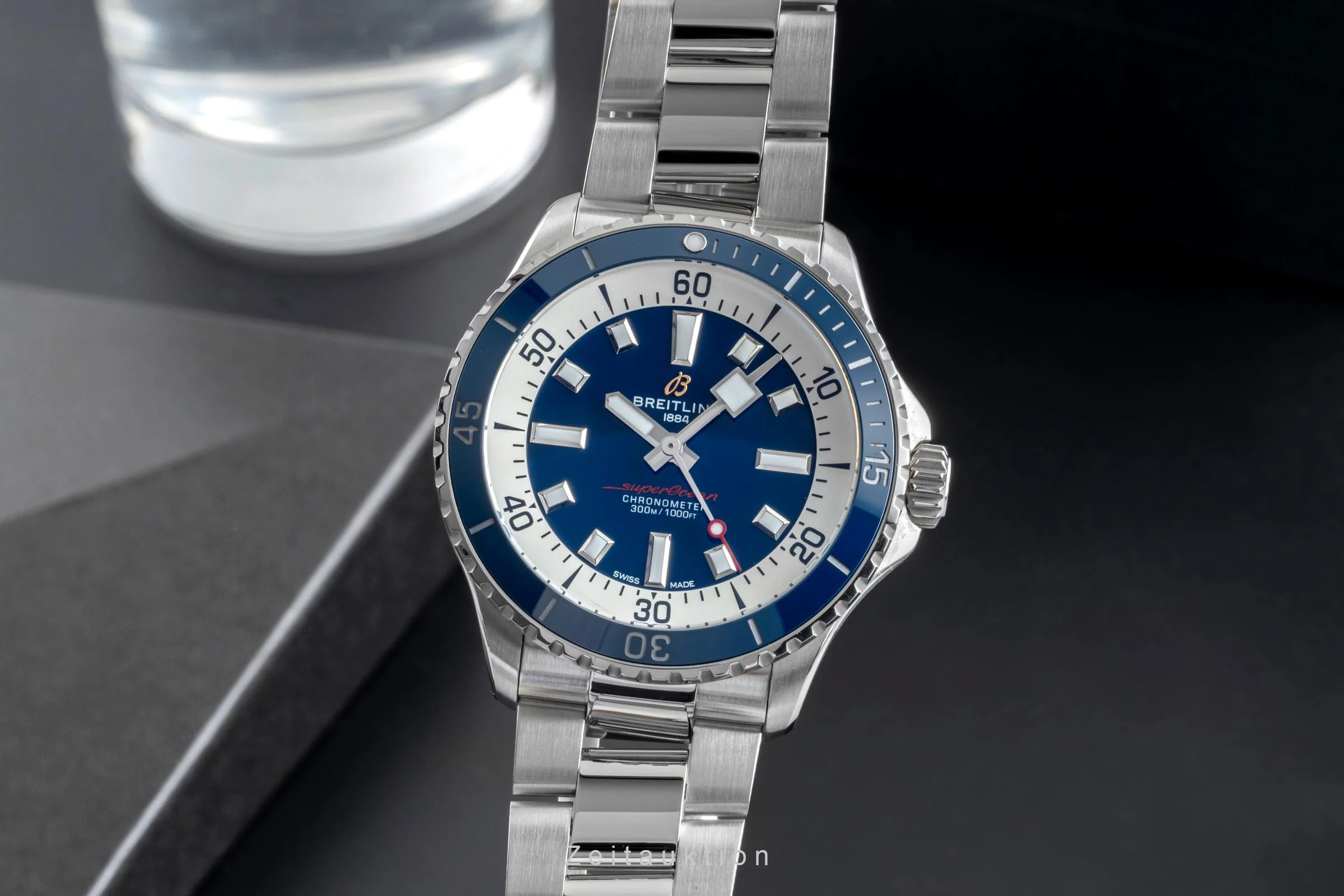 Breitling Superocean steel automatic men's watch A17375E71C1A1 LP: 5650EUR  [2506474] - Image 2