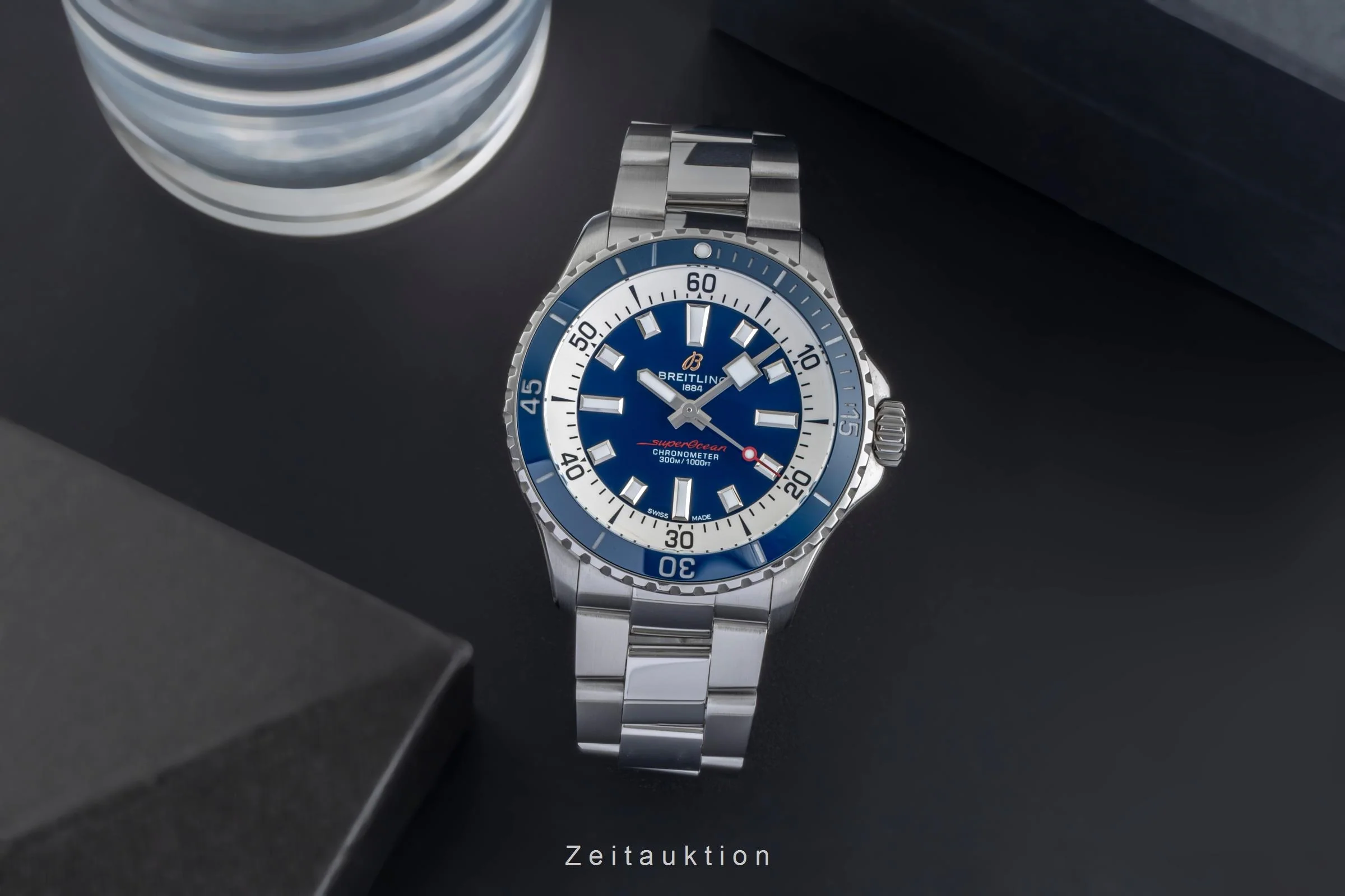 Breitling Superocean steel automatic men's watch A17375E71C1A1 LP: 5650EUR  [2506474] - Image 4