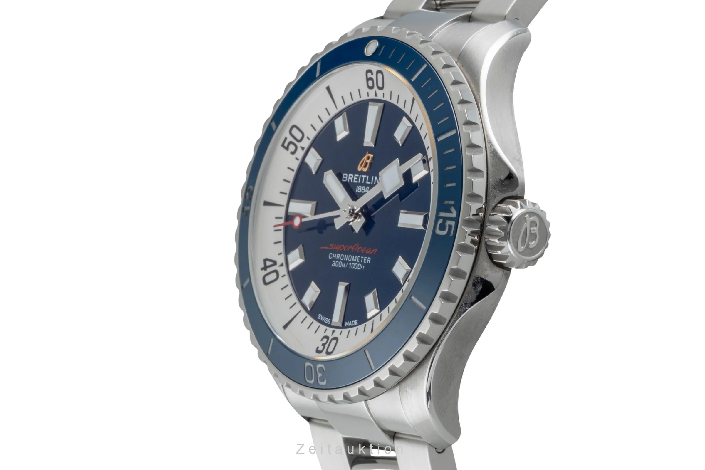 Breitling Superocean steel automatic men's watch A17375E71C1A1 LP: 5650EUR  [2506474] - Image 7